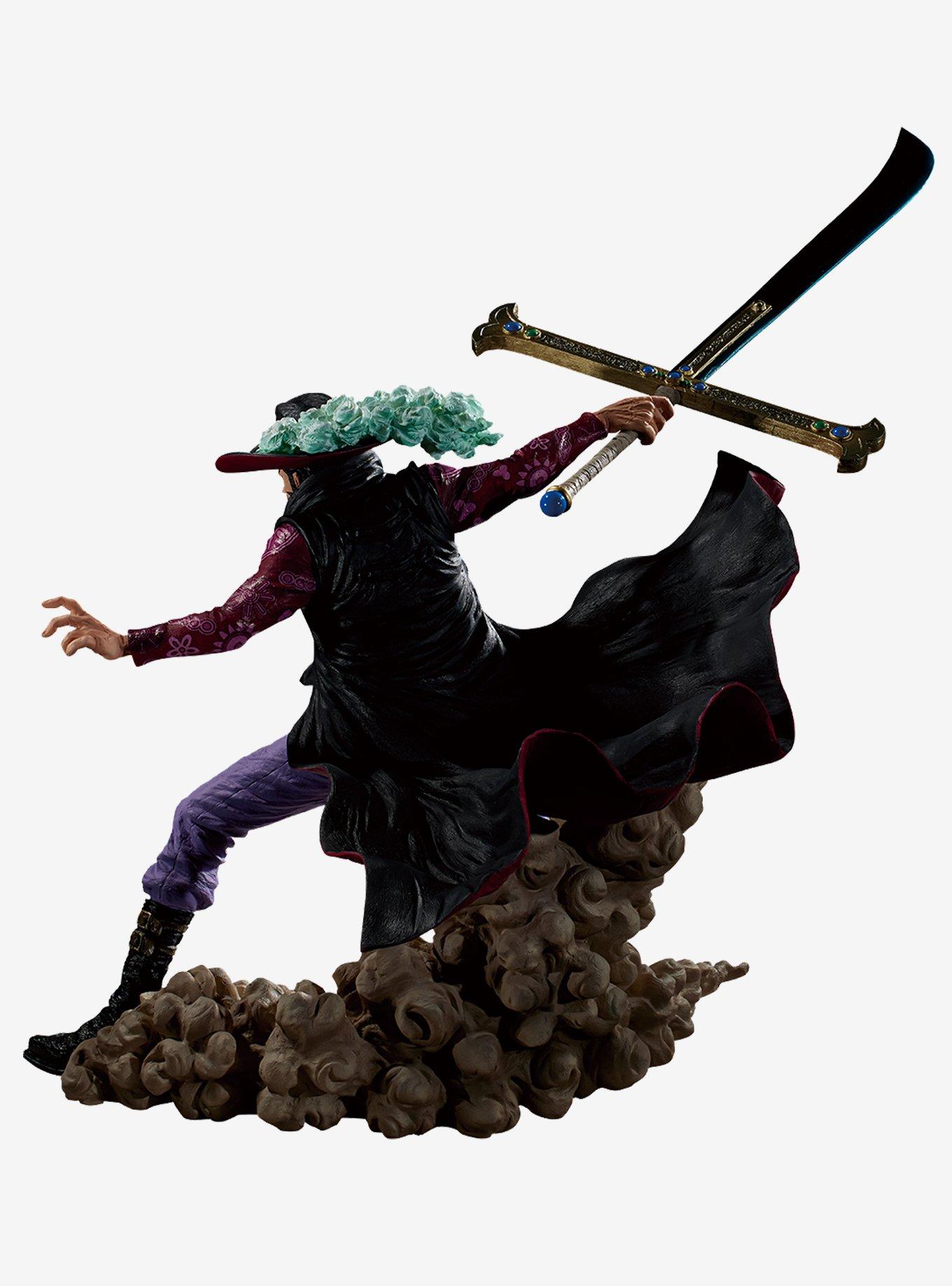 Bandai Spirits One Piece Ichibansho Dracule Mihawk (Genealogy of Swordsman's Soul) Figure, , alternate