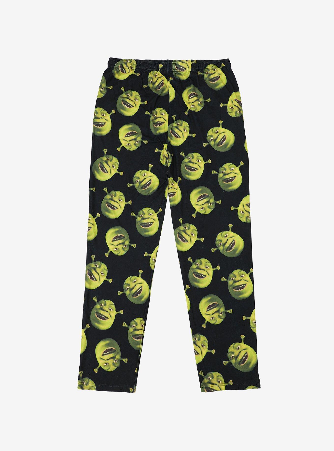 Shrek Allover Print Pajama Pants, , hi-res