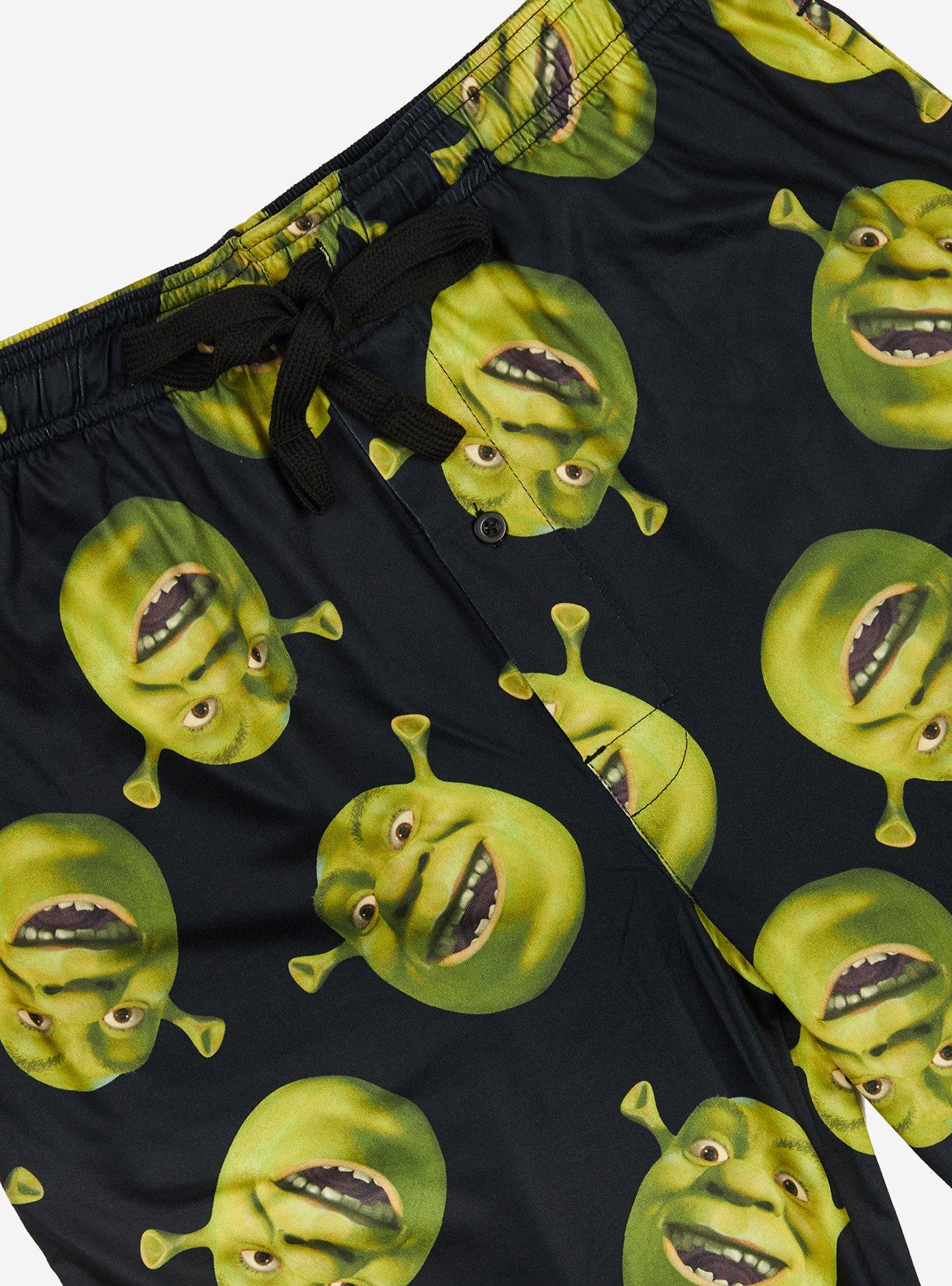 Shrek Allover Print Pajama Pants, MULTI, alternate