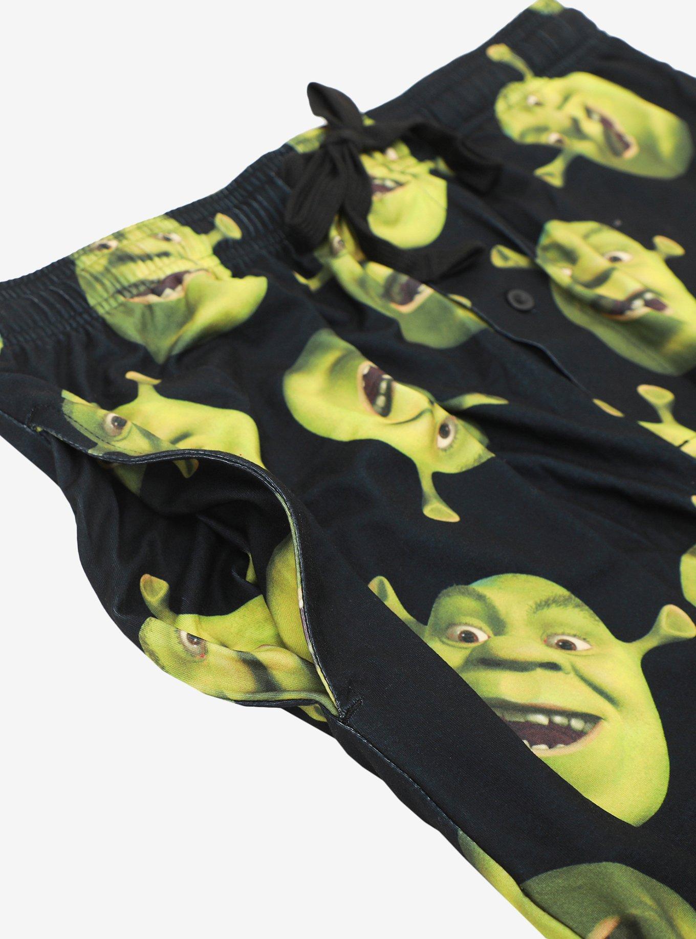 Shrek Allover Print Pajama Pants, MULTI, alternate