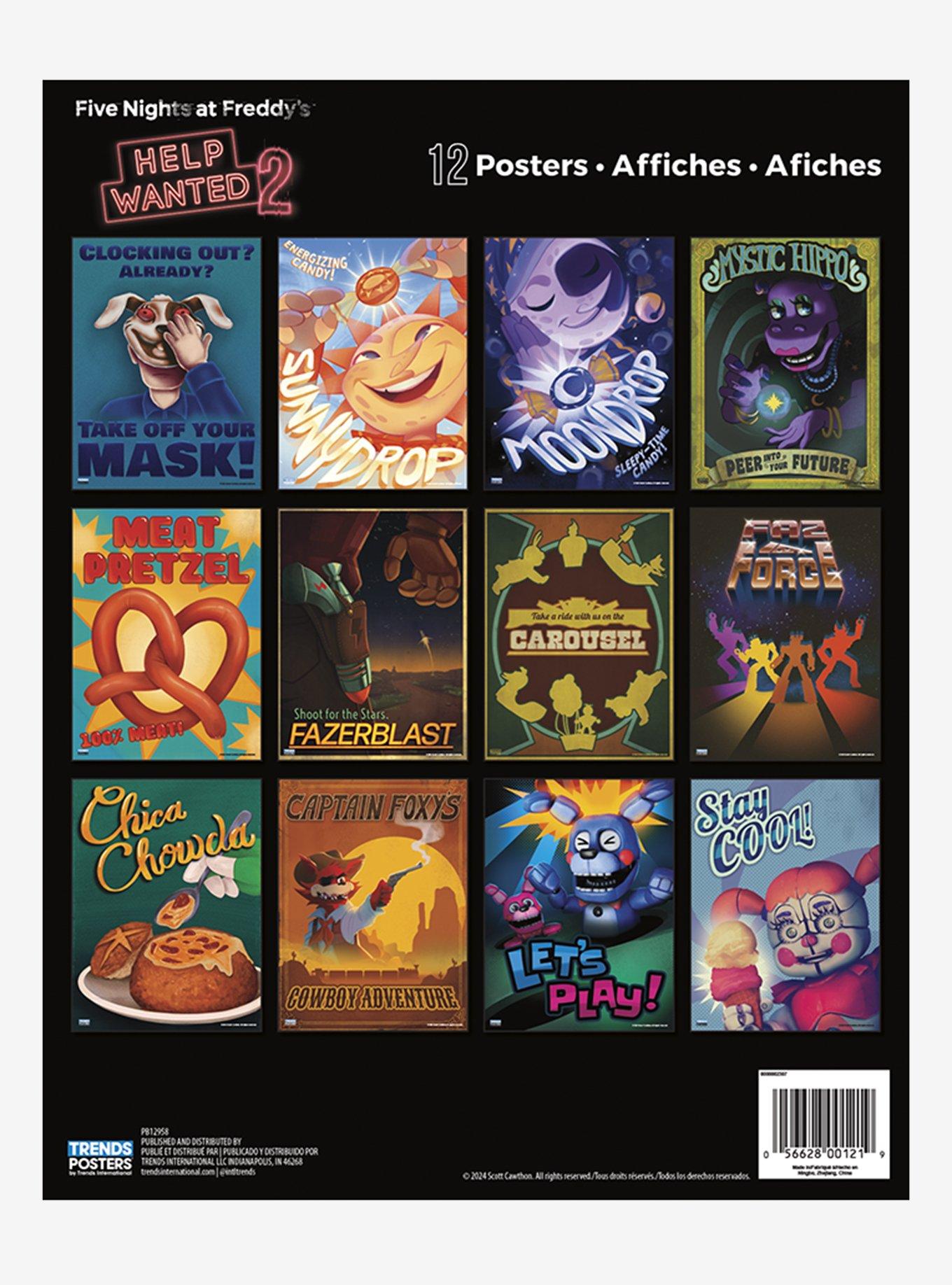 Five Nights at Freddy's: Help Wanted 2 Poster Book