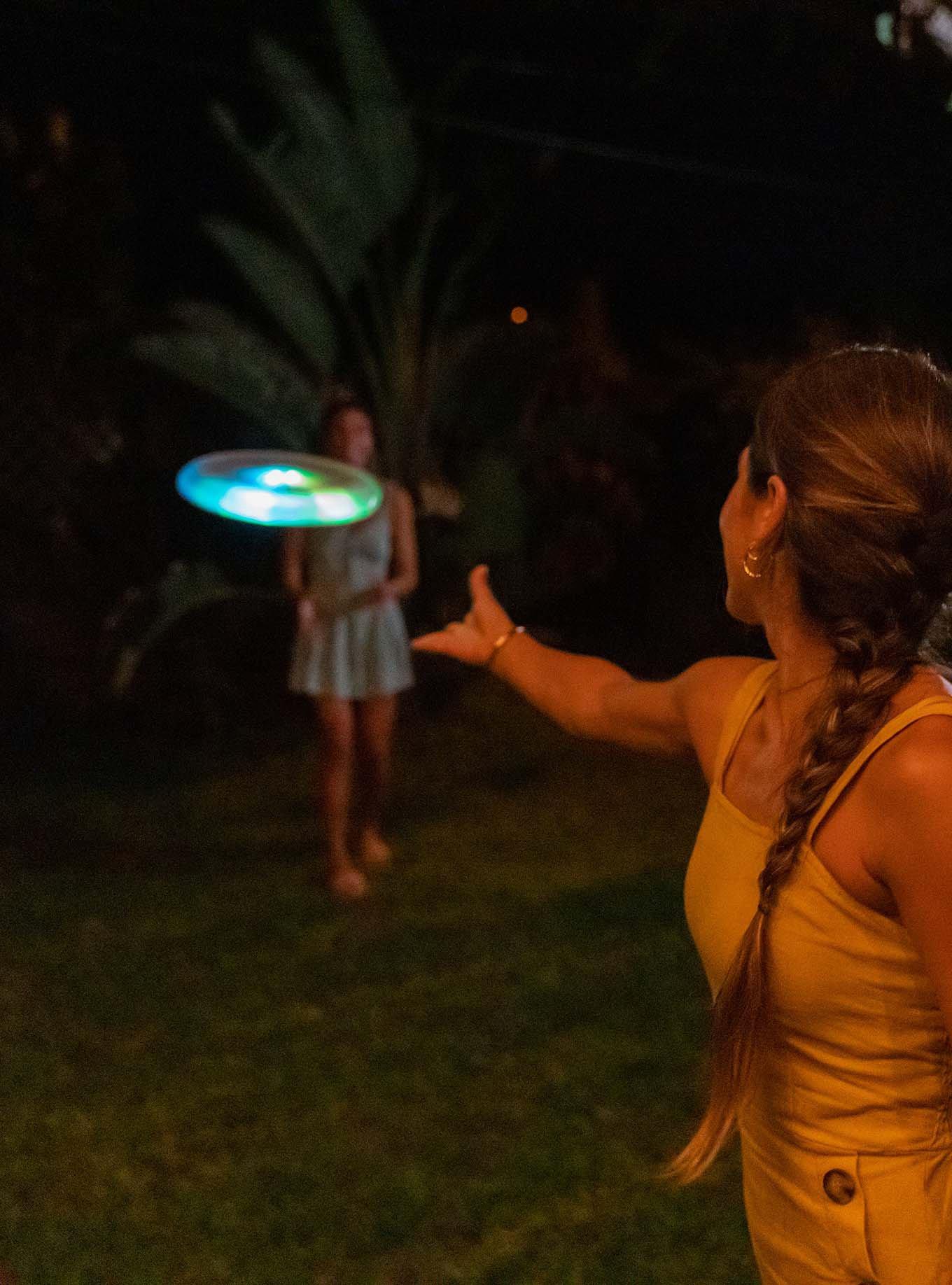 Illuminated LED Flying Disk, , alternate