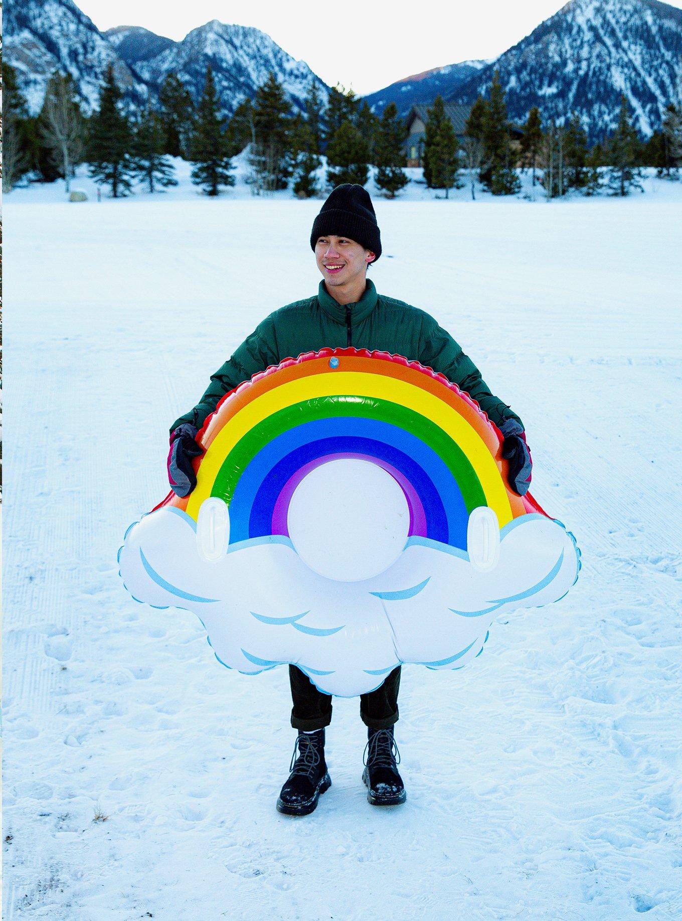 Rainbow Snow Tube, , alternate