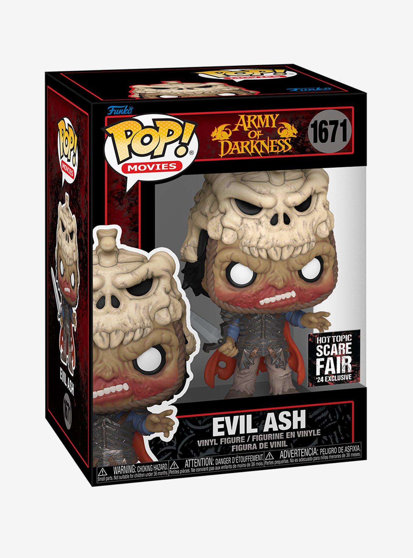 Funko Army Of Darkness Pop! Movies Evil Ash Vinyl Figure 2024 HT Scare Fair Exclusive, , hi-res