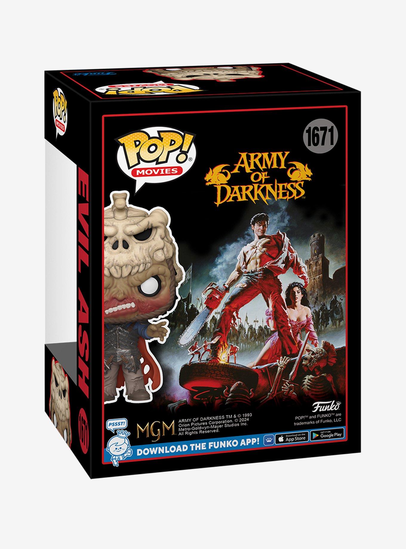 Funko Army Of Darkness Pop! Movies Evil Ash Vinyl Figure 2024 HT Scare Fair Exclusive, , alternate