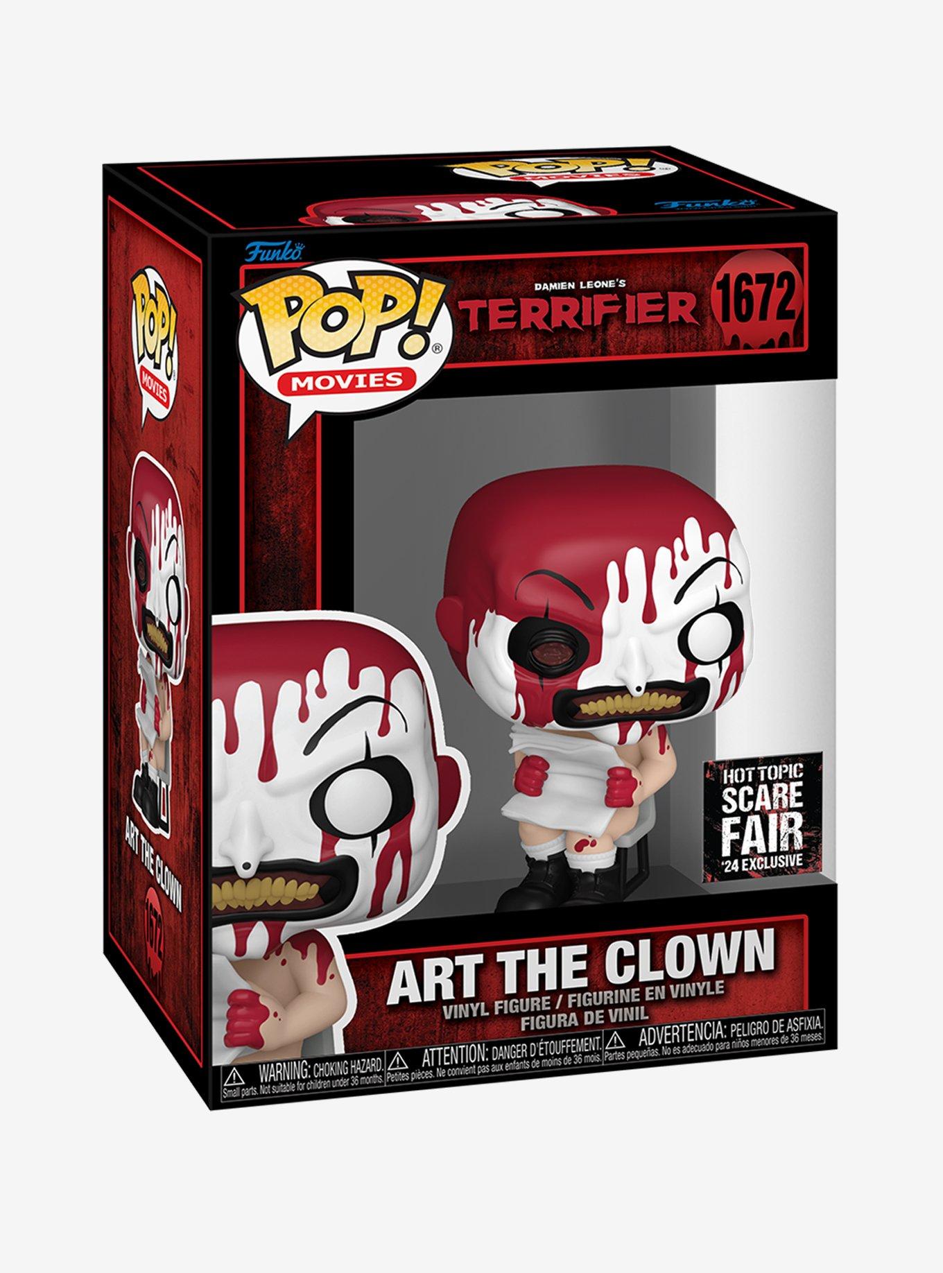 Funko Terrifier Pop! Movies Art The Clown Vinyl Figure 2024 HT Scare Fair Exclusive, , hi-res