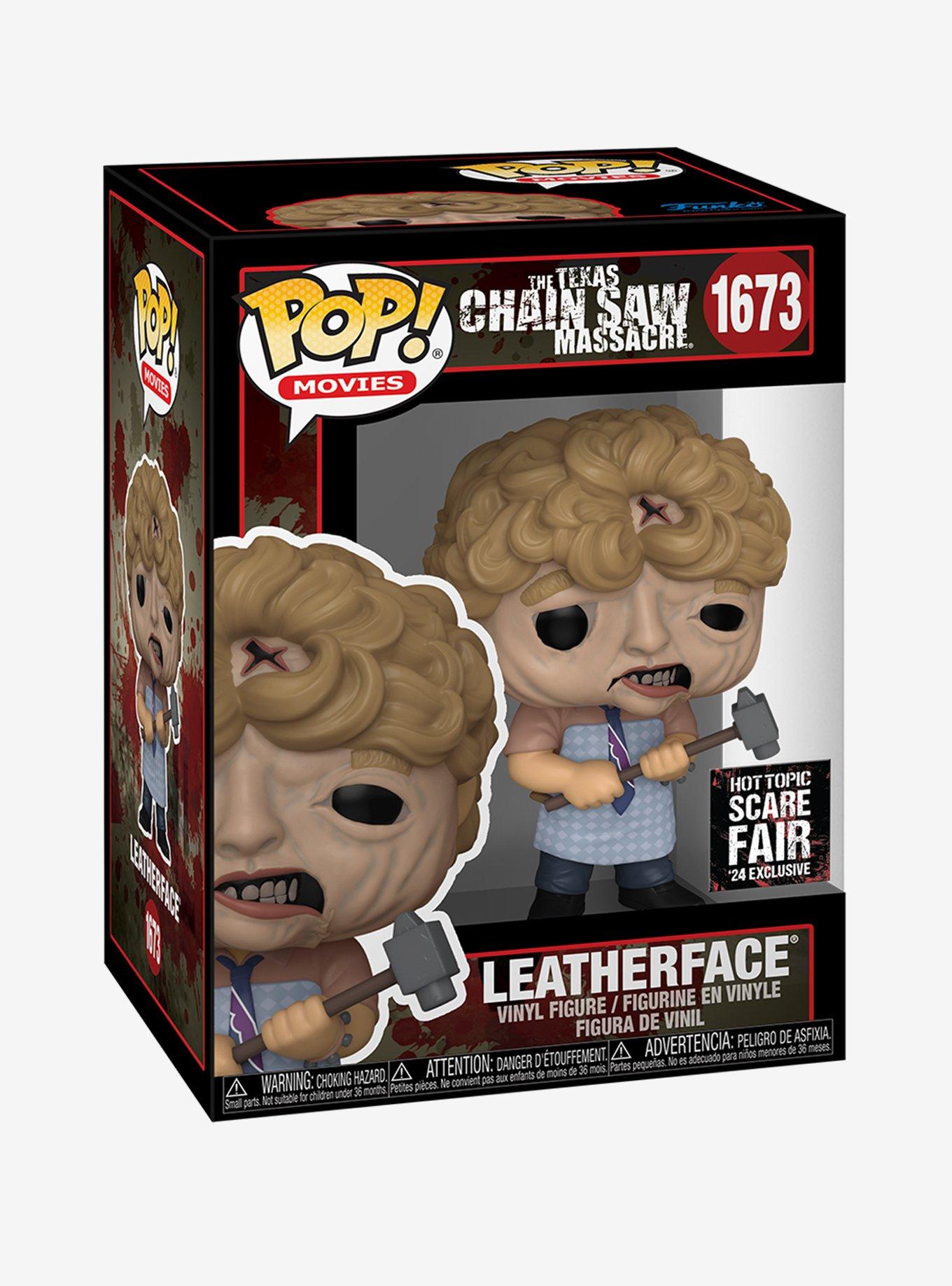 Funko The Texas Chainsaw Massacre Pop! Movies Leatherface Vinyl Figure 2024 HT Scare Fair Exclusive, , hi-res