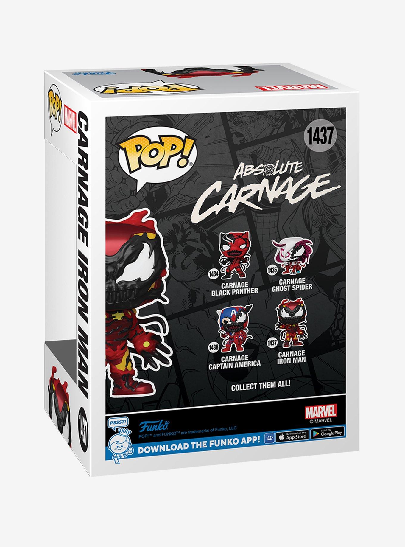 Funko Marvel Pop! Carnage Iron Man Pop! Vinyl Bobble-Head