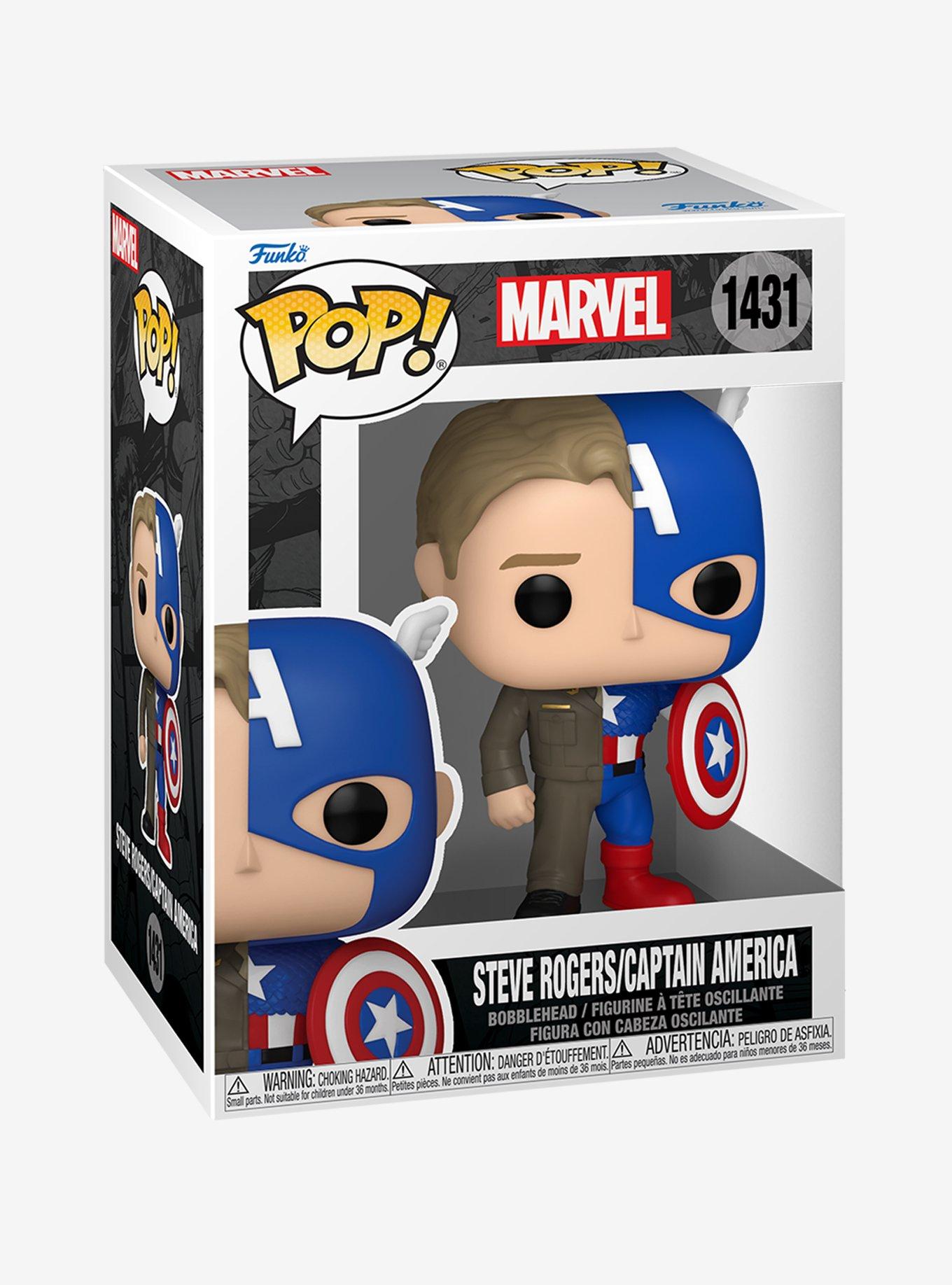 Funko Marvel Pop! Steve Rogers/Captain America Vinyl Bobble-Head, , hi-res