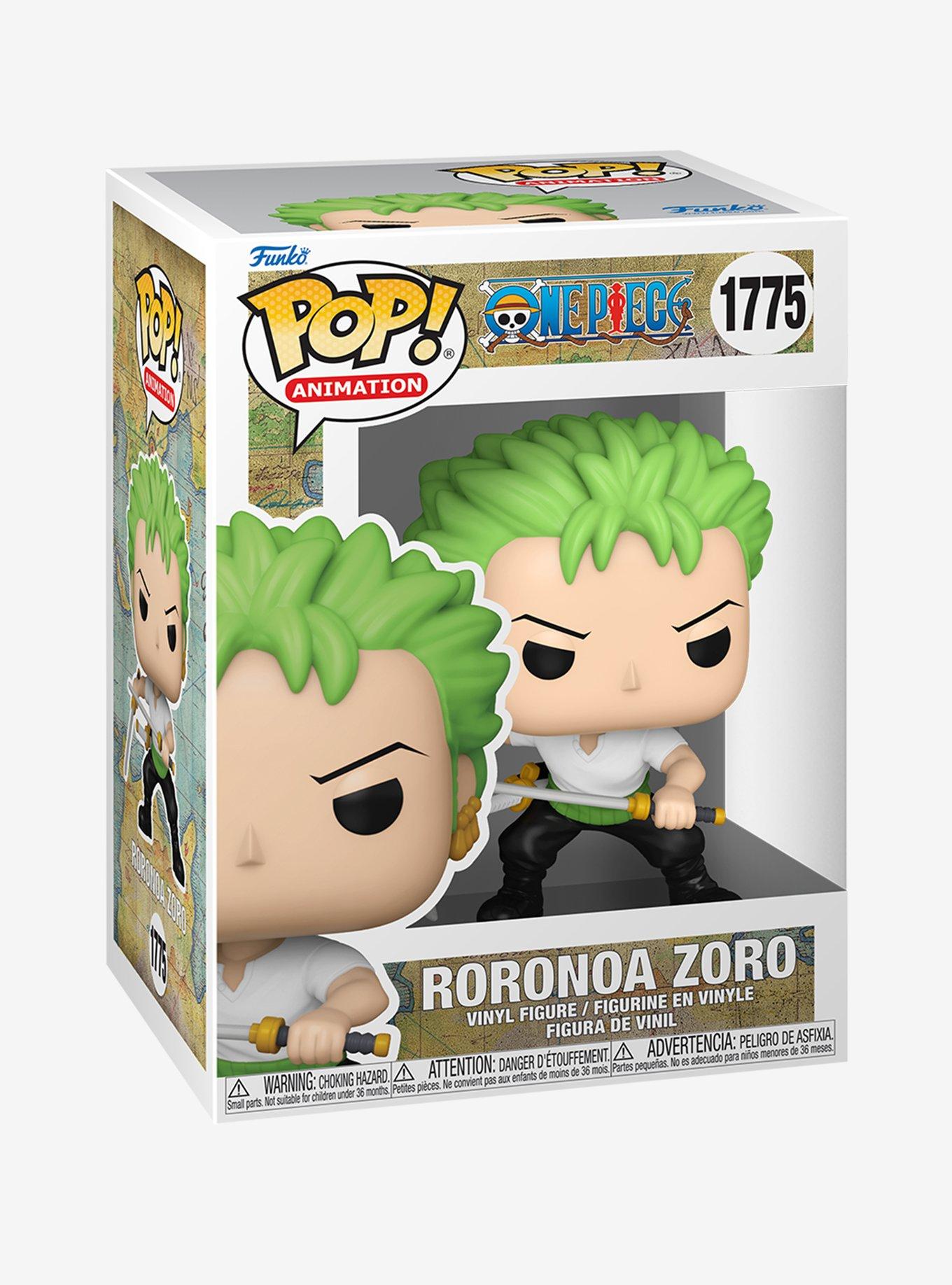 Funko One Piece Pop! Animation Roronoa Zoro Vinyl Figure, , alternate
