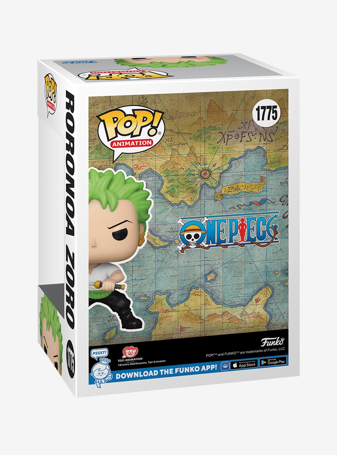 Funko One Piece Pop! Animation Roronoa Zoro Vinyl Figure, , alternate