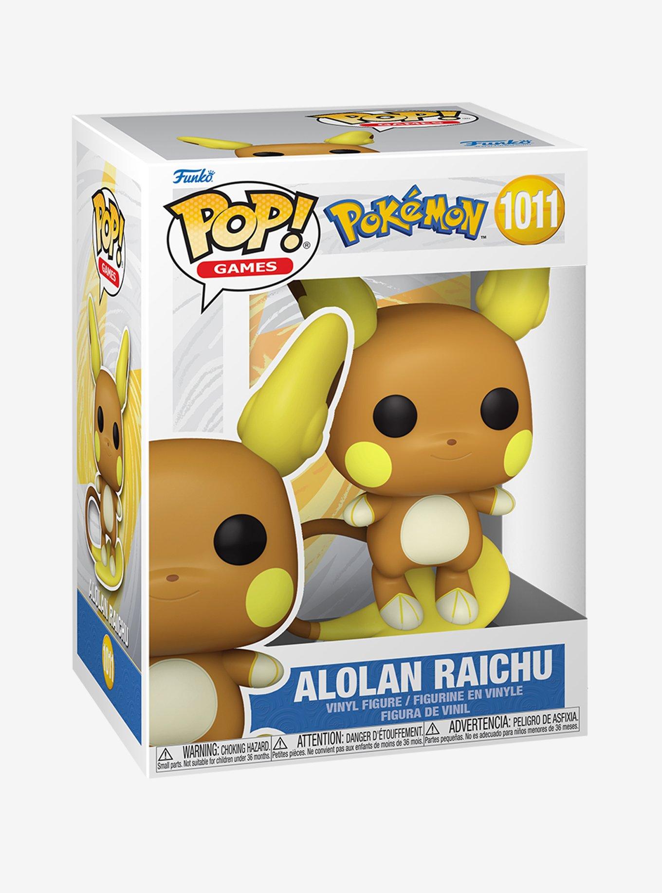Funko Pokemon Pop! Games Alolan Raichu Vinyl Figure, , alternate