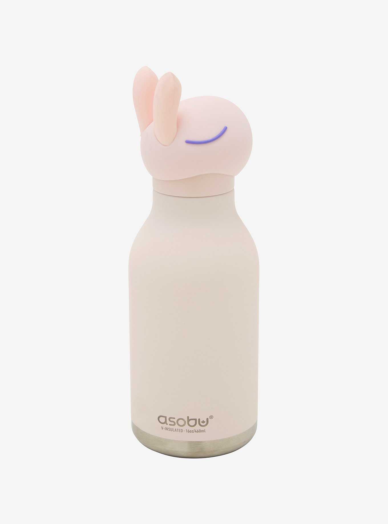 Asobu Bunny Heart Stainless Steel Water Bottle, , hi-res
