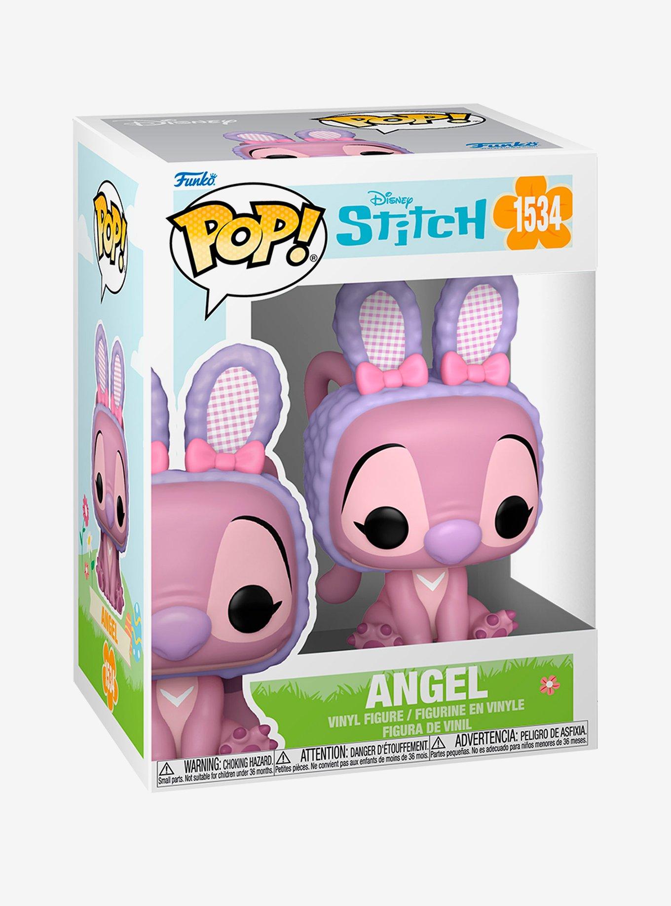 Funko Disney Stitch Pop! Angel Vinyl Figure, , hi-res