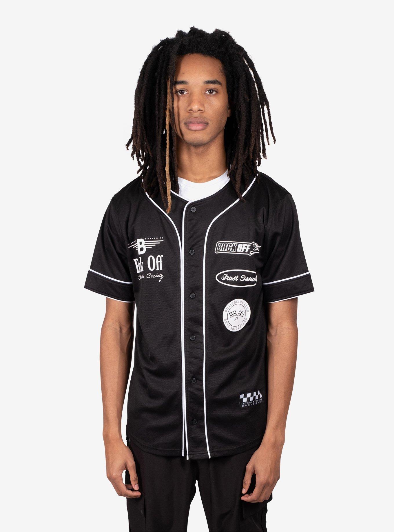 Back Off Mesh Baseball Jersey, , hi-res