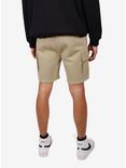 Nylon Pocket 7" Fleece Shorts Khaki, GREEN, alternate