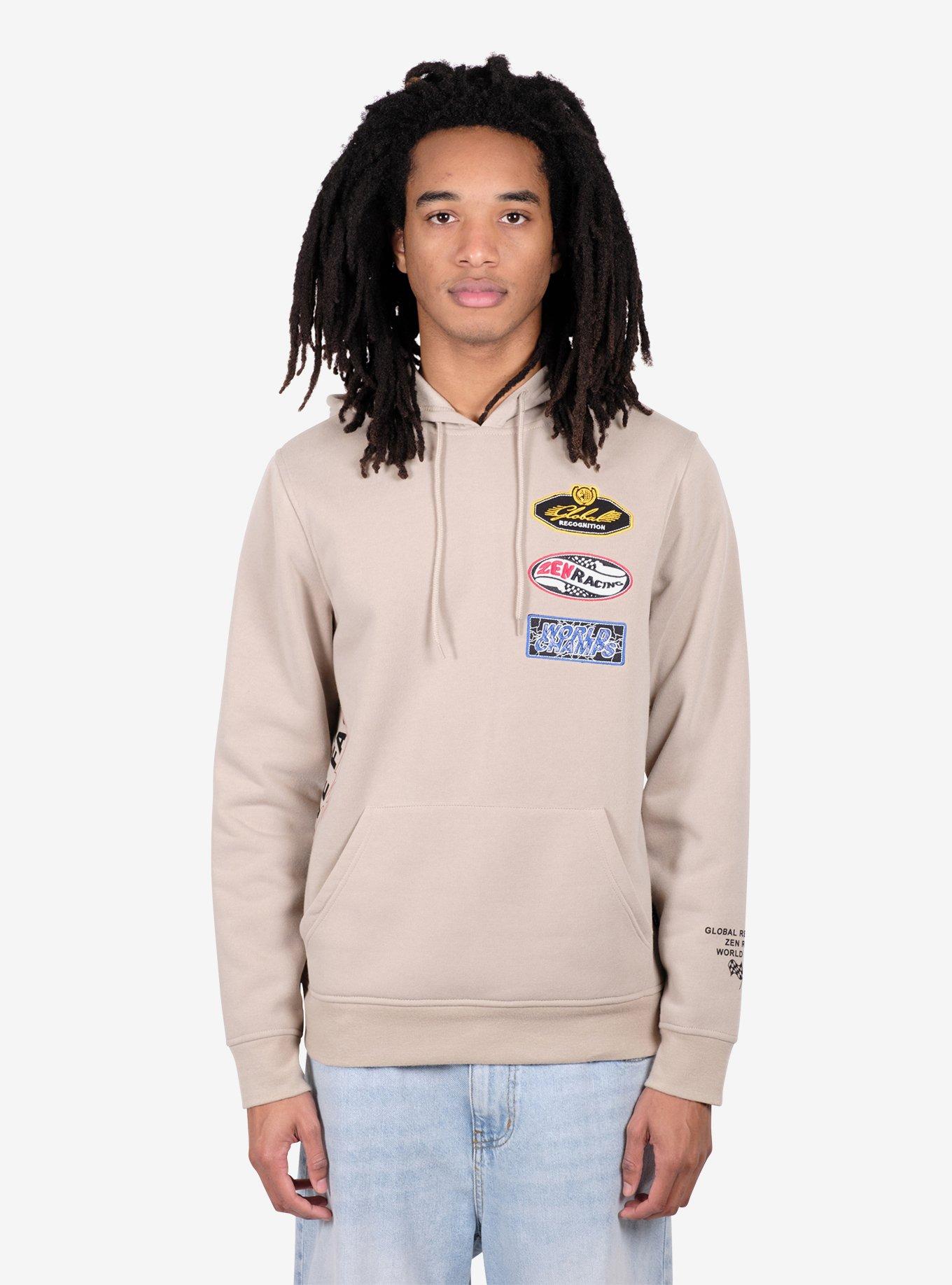 Live Fast Racing Hoodie Beige, , hi-res