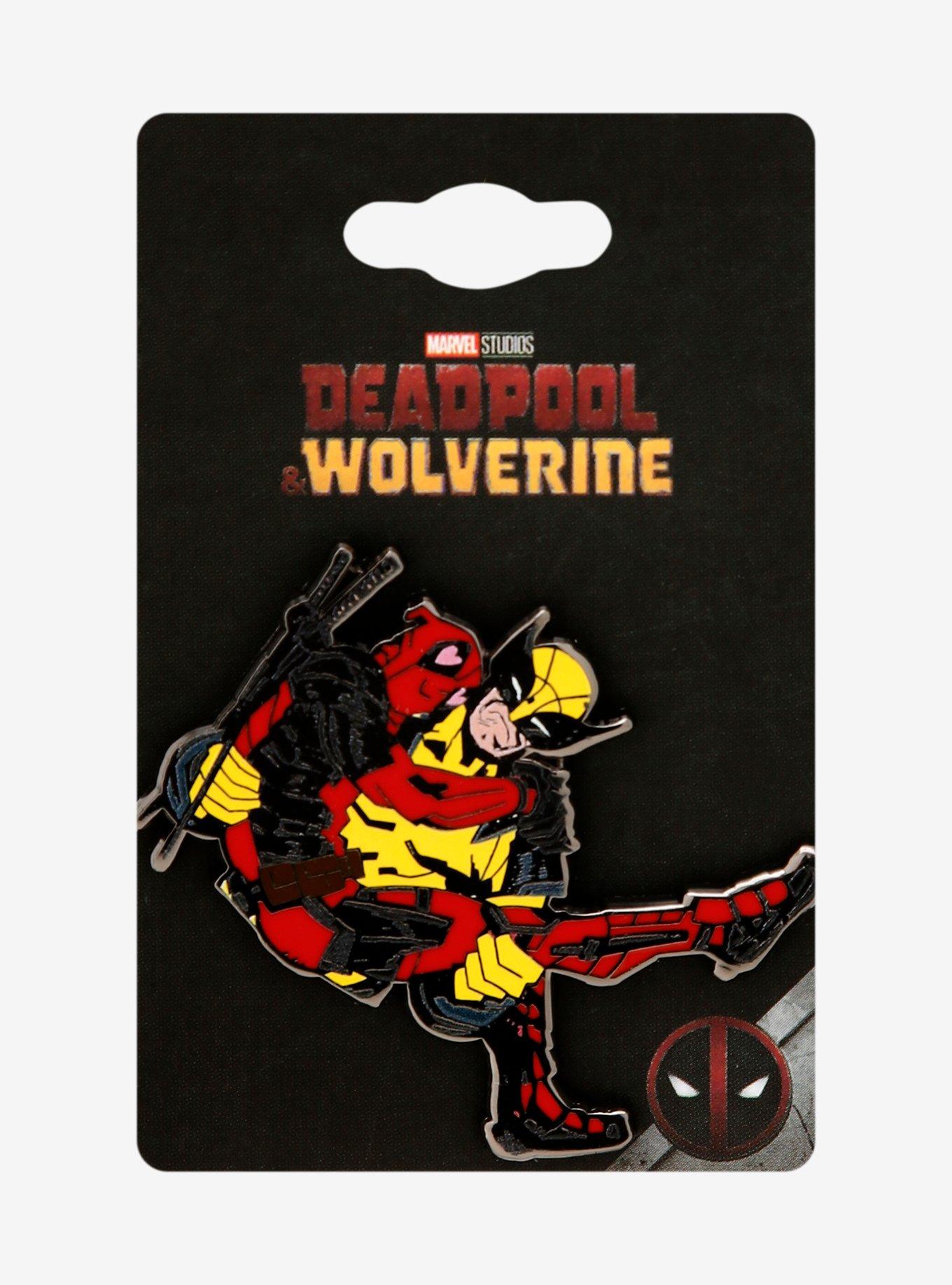 Marvel Deadpool & Wolverine Heart Eyes Deadpool & Wolverine Enamel Pin - BoxLunch Exclusive, , alternate