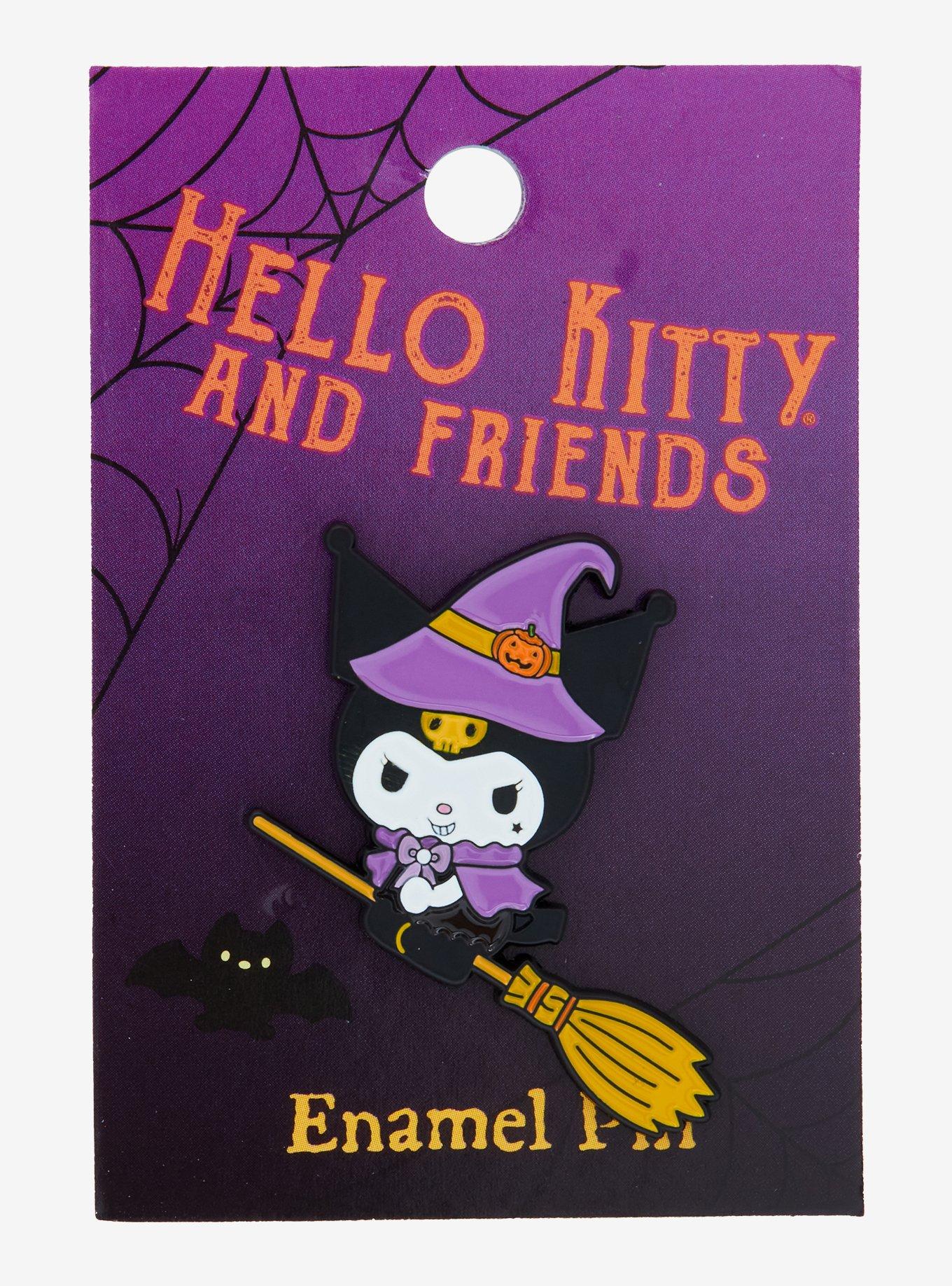 Sanrio Kuromi Witch Costume Enamel Pin — BoxLunch Exclusive, , hi-res