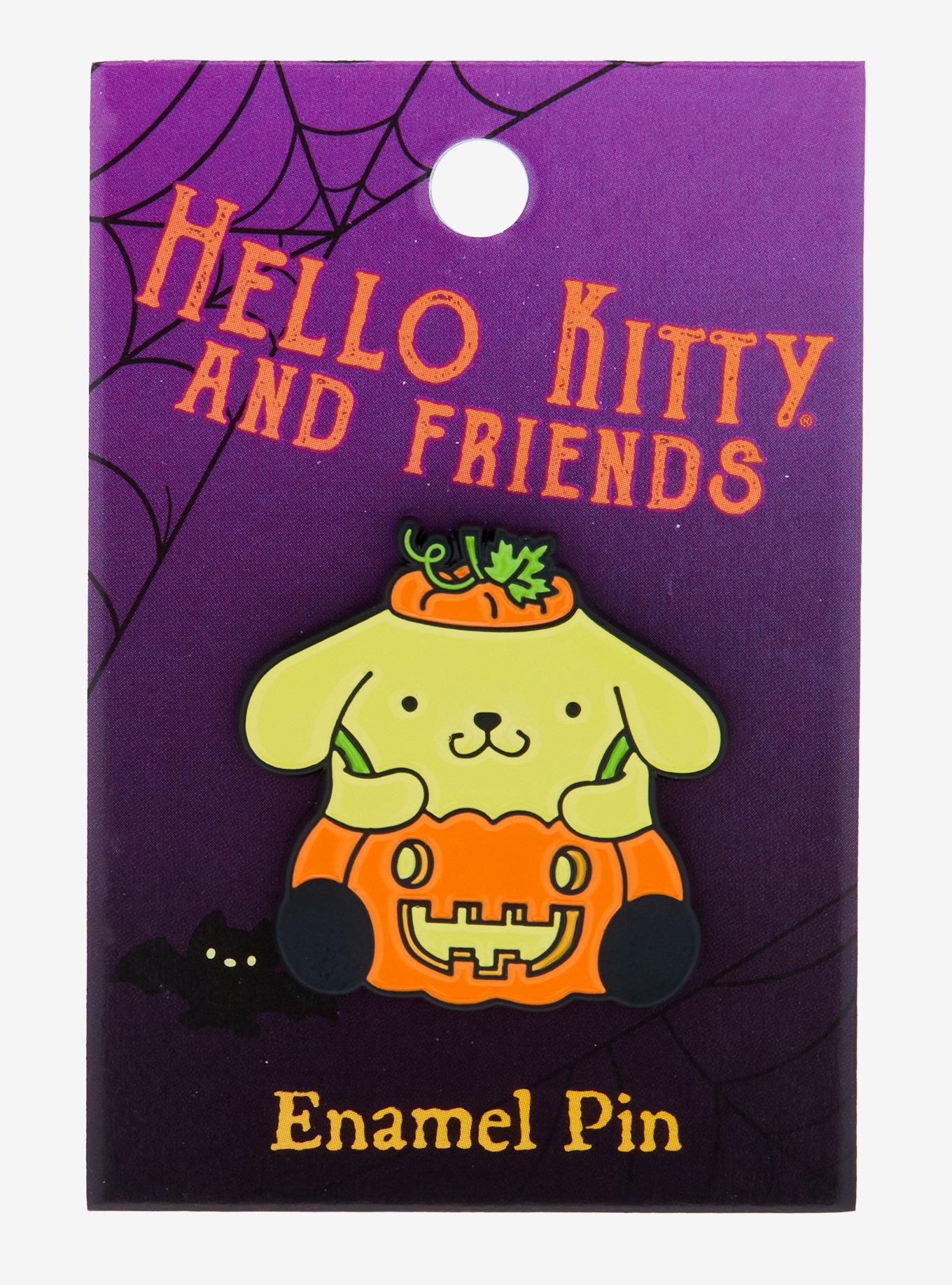 Sanrio Pompompurin Pumpkin Costume Enamel Pin — BoxLunch Exclusive, , alternate