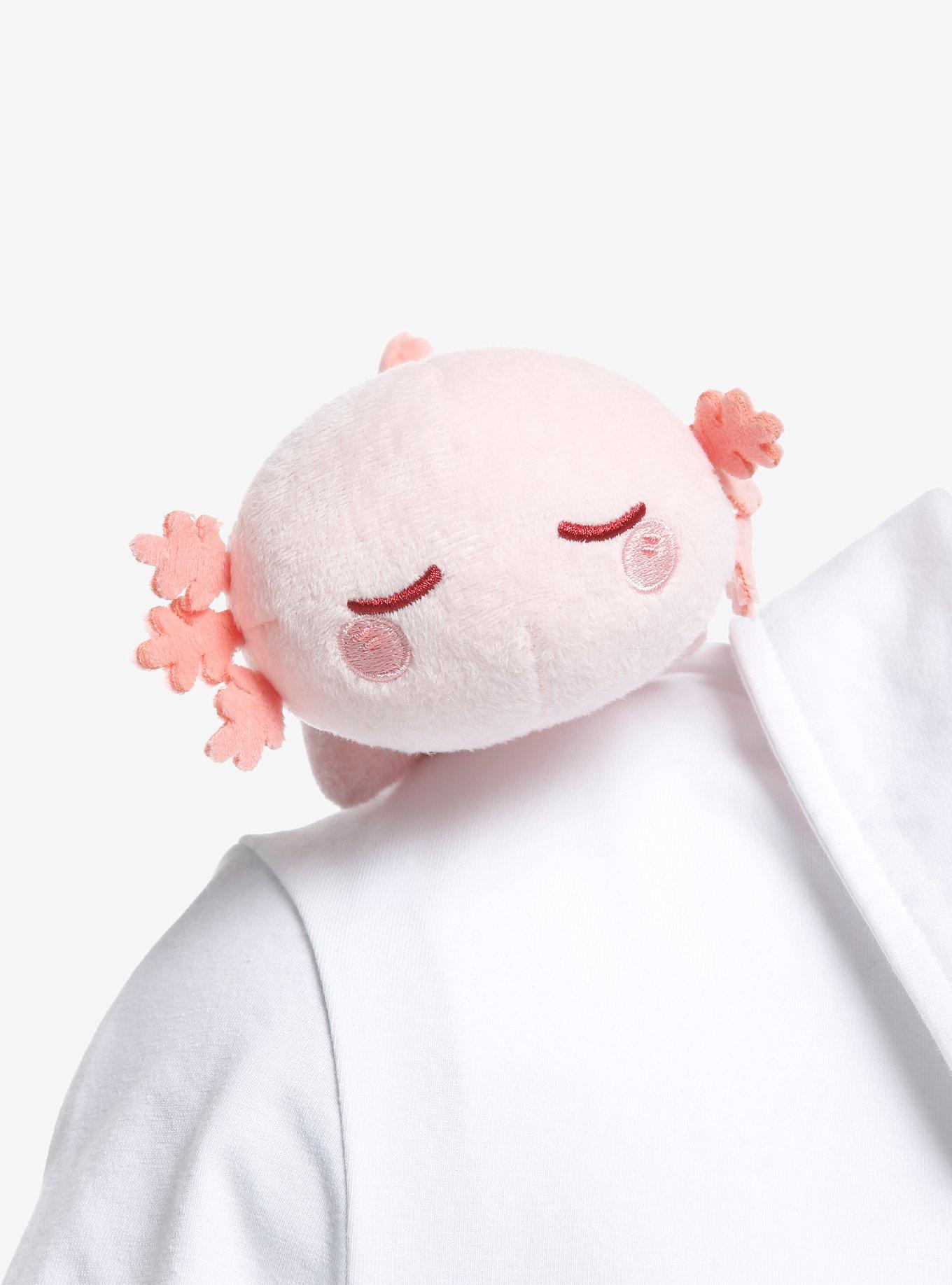 Sleeping Axolotl 4 Inch Magnet Shoulder Plush — BoxLunch Exclusive, , alternate