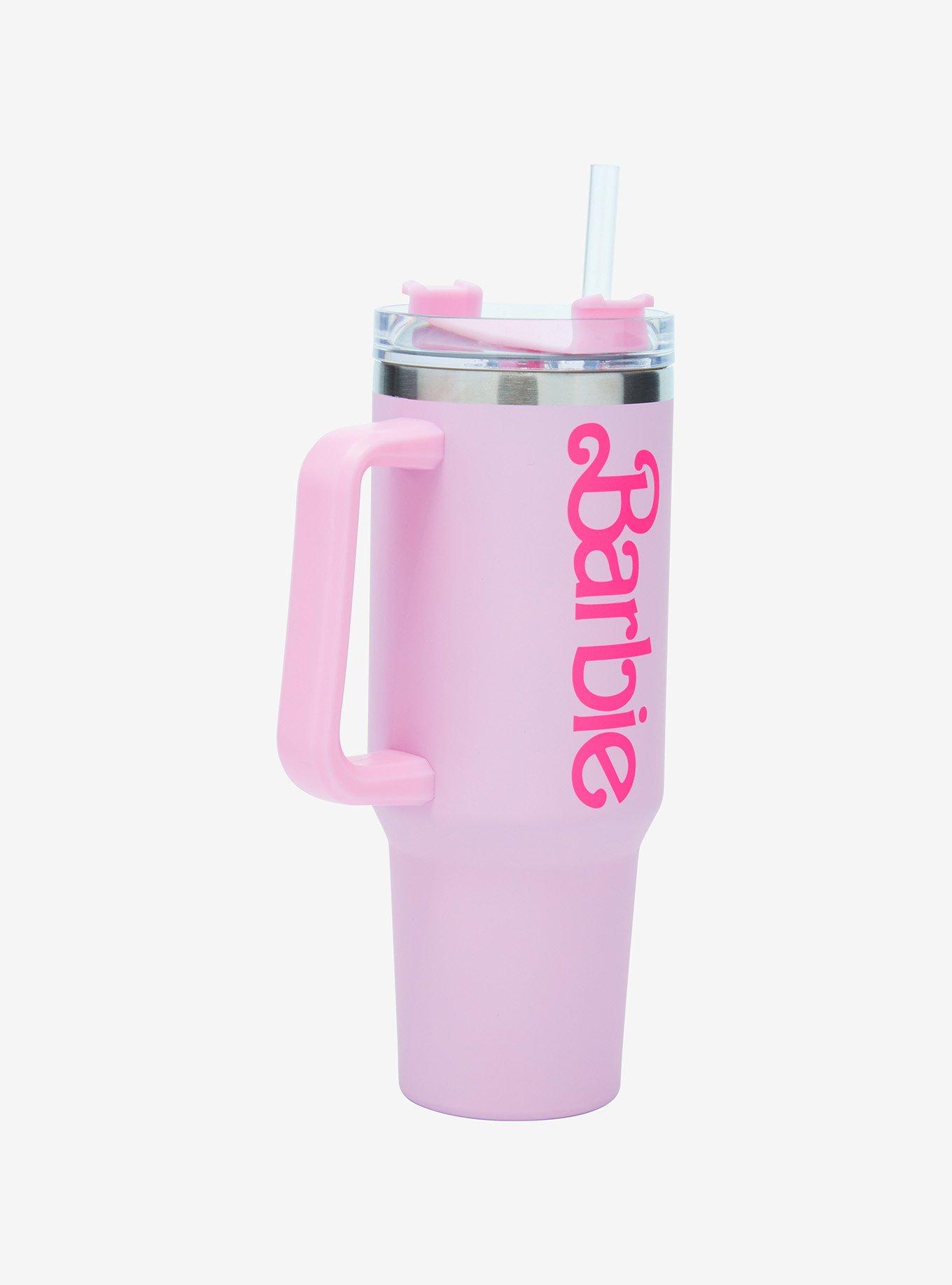 Barbie Pink Stainless Steel Travel Cup