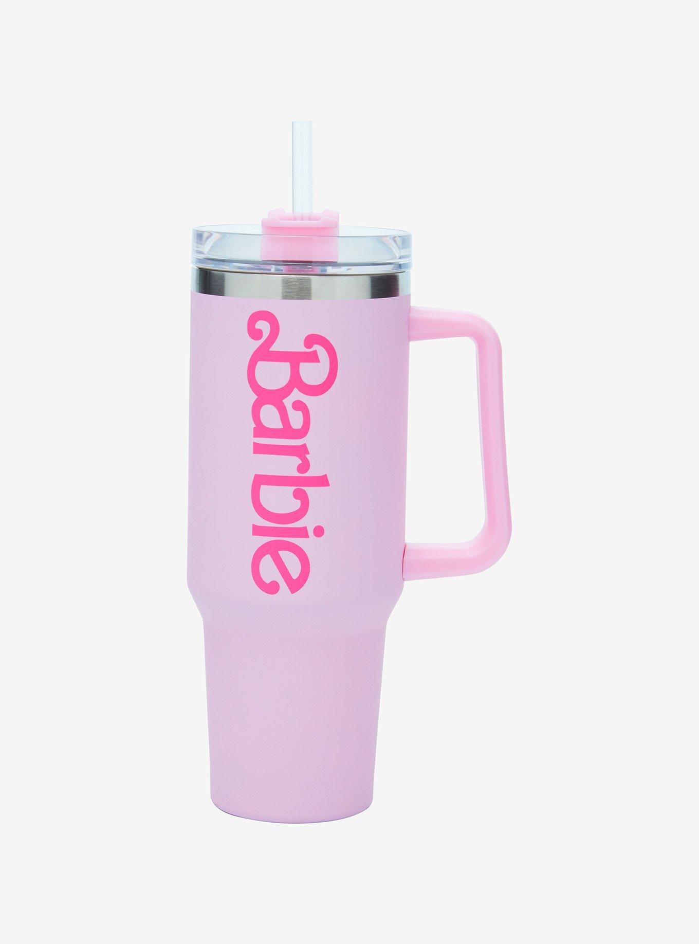 Barbie Pink Stainless Steel Travel Cup