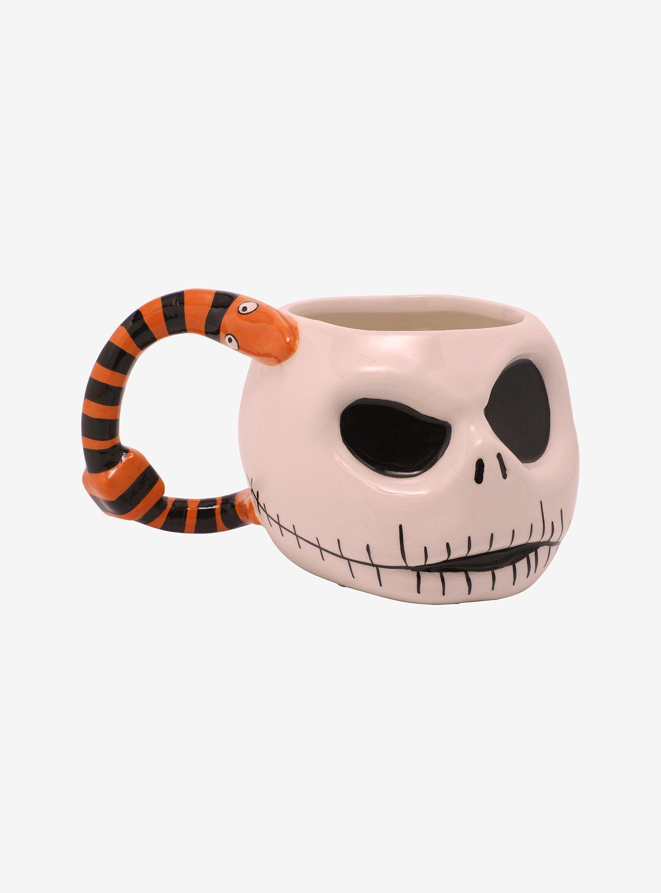 The Nightmare Before Christmas Jack SKellington Face Figural Mug, , alternate