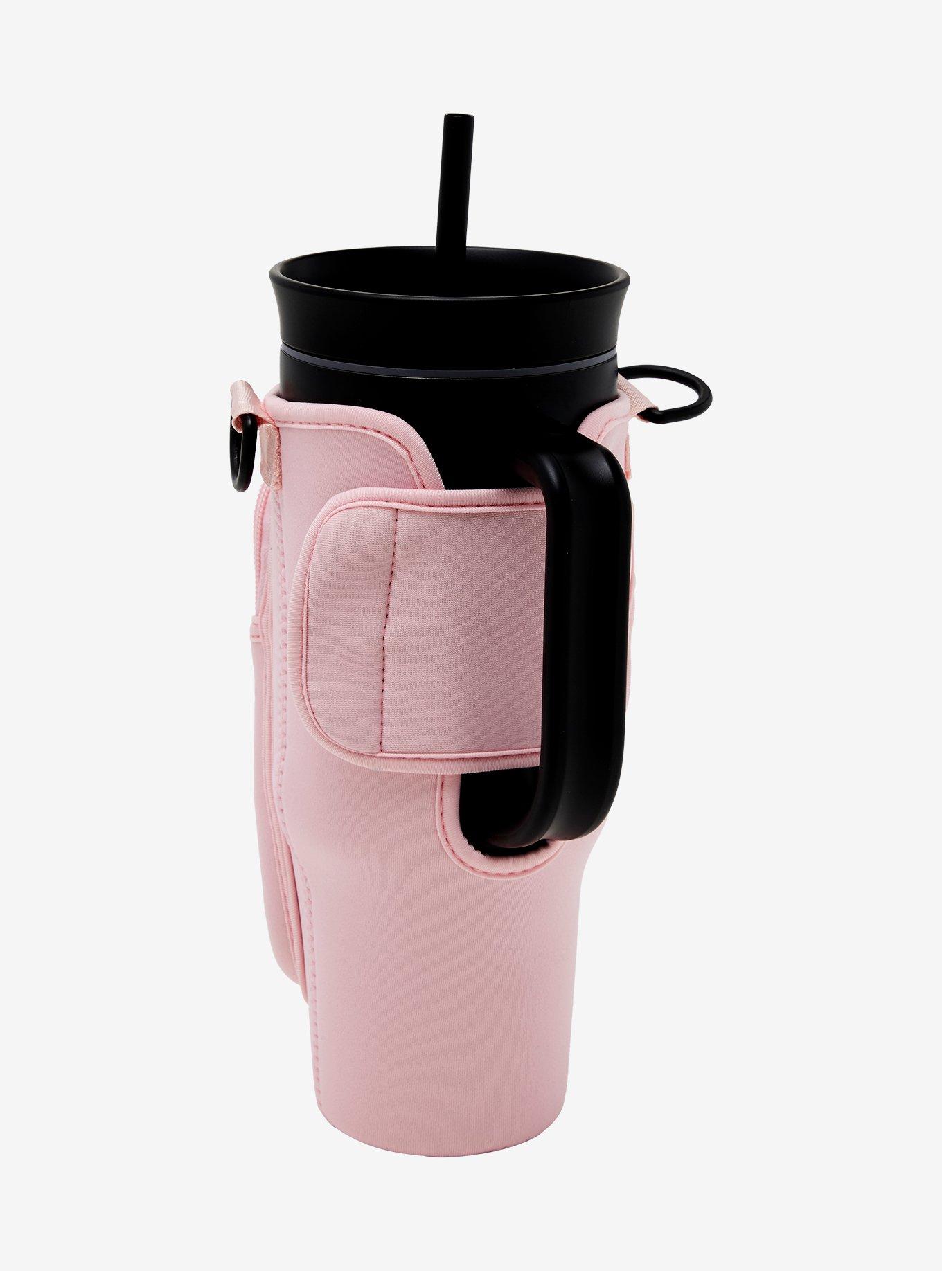 Pink Water Bottle Sling, , alternate