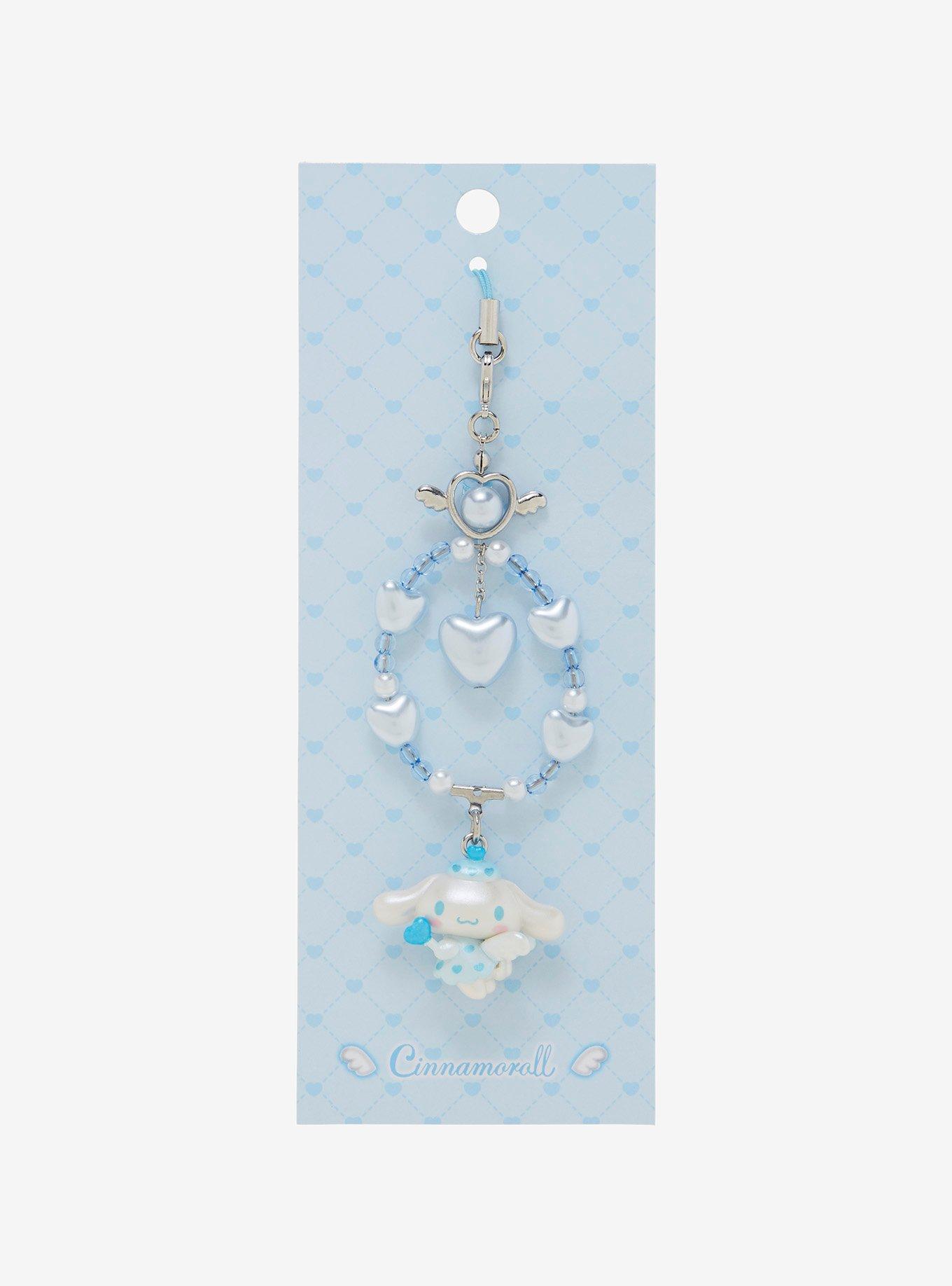 Cinnamoroll Dreaming Angel Beaded Phone Charm, , alternate