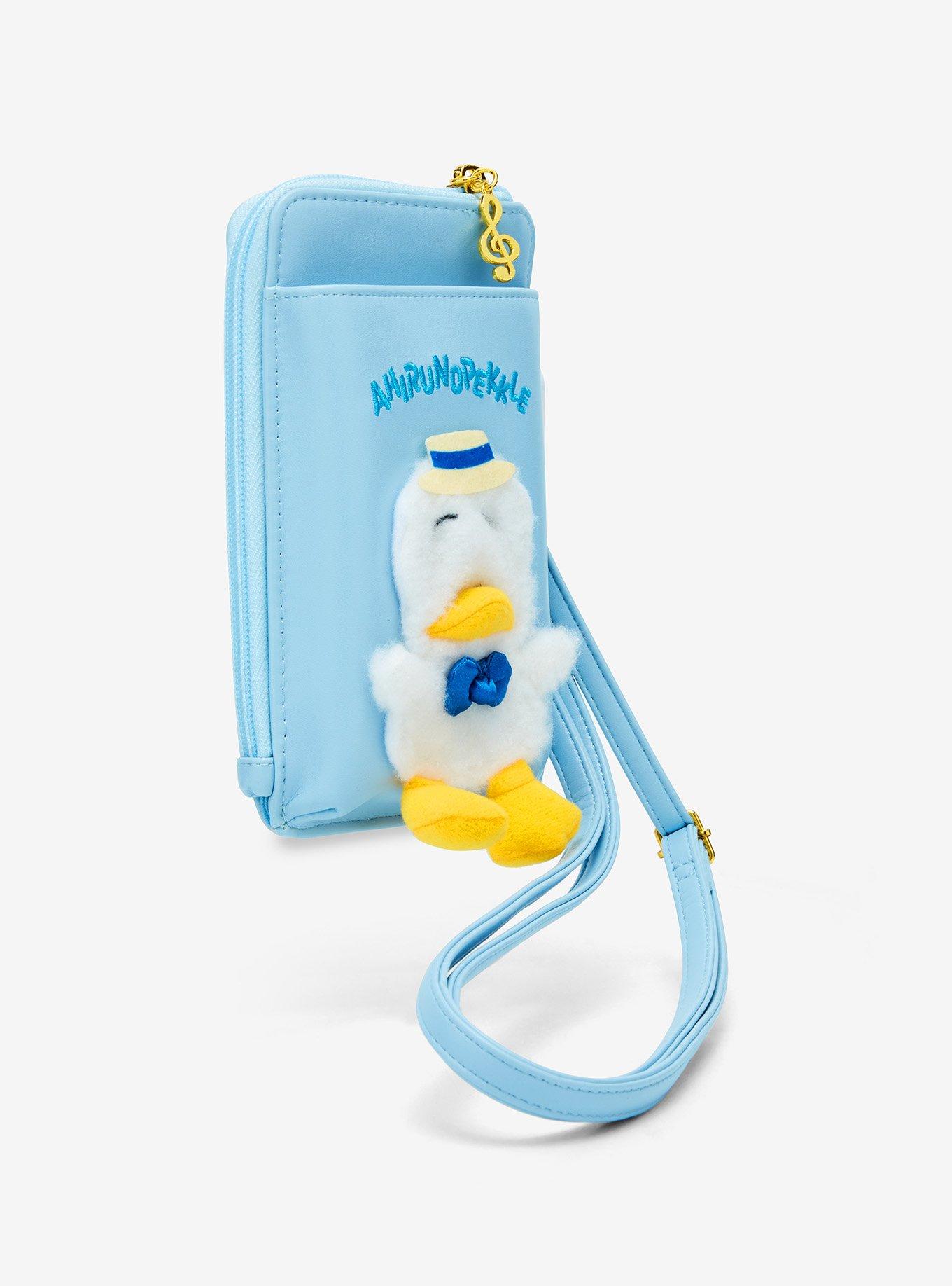 Pekkle Fuzzy Character Phone Pouch, , hi-res