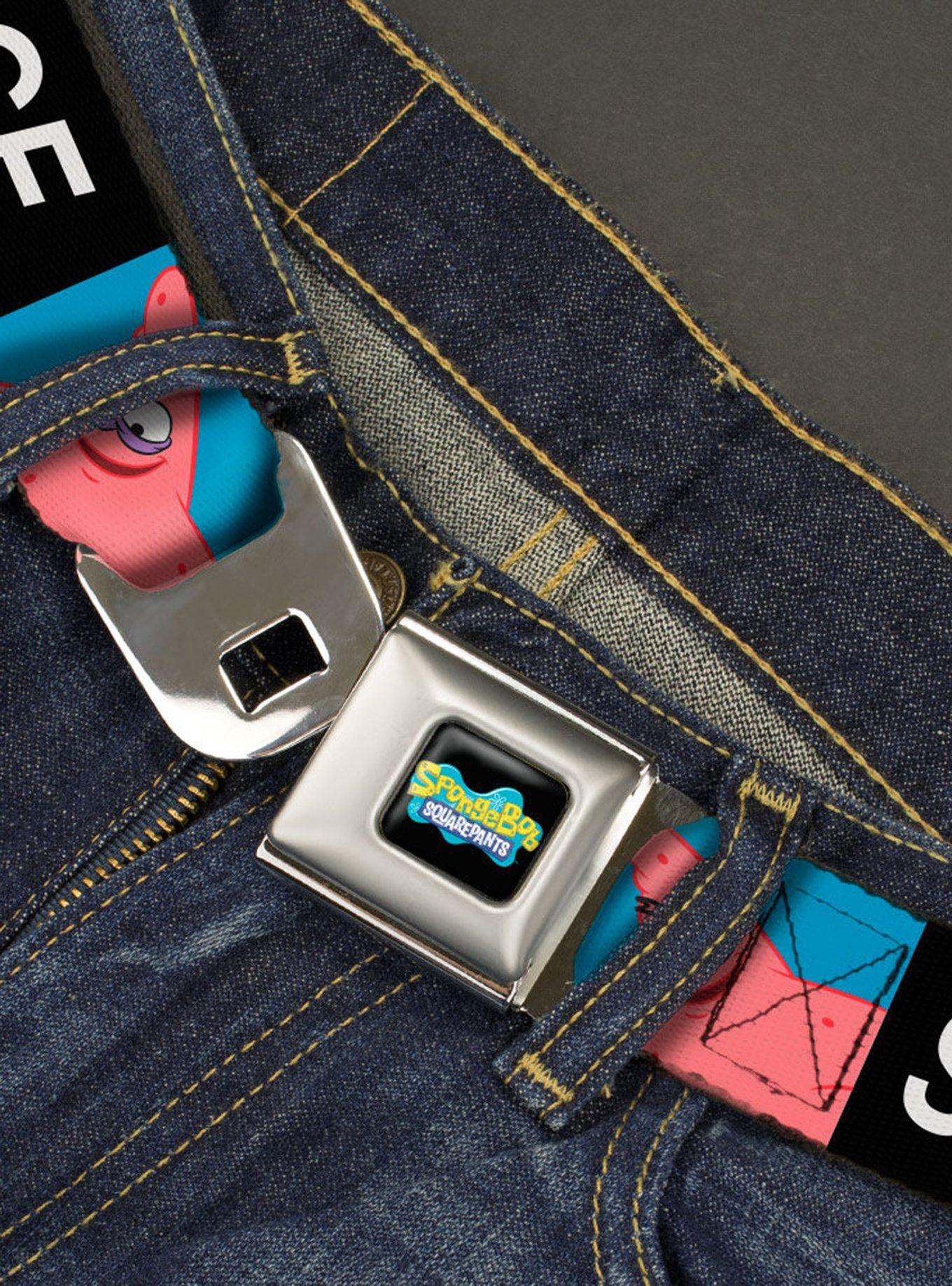 SpongeBob SquarePants Patrick Savage Pose Block Youth Seatbelt Belt, , hi-res