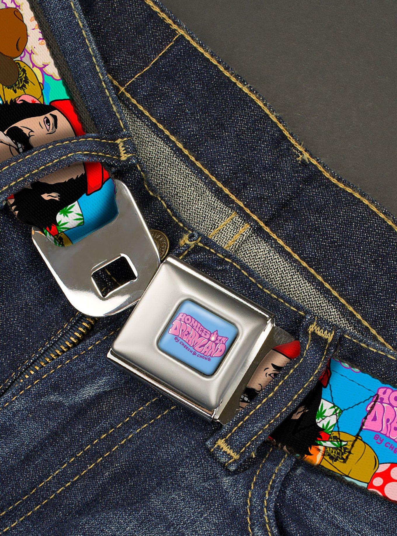 Cheech & Chong Homies in Dreamland Title Logo Homies Youth Seatbelt Belt, , hi-res