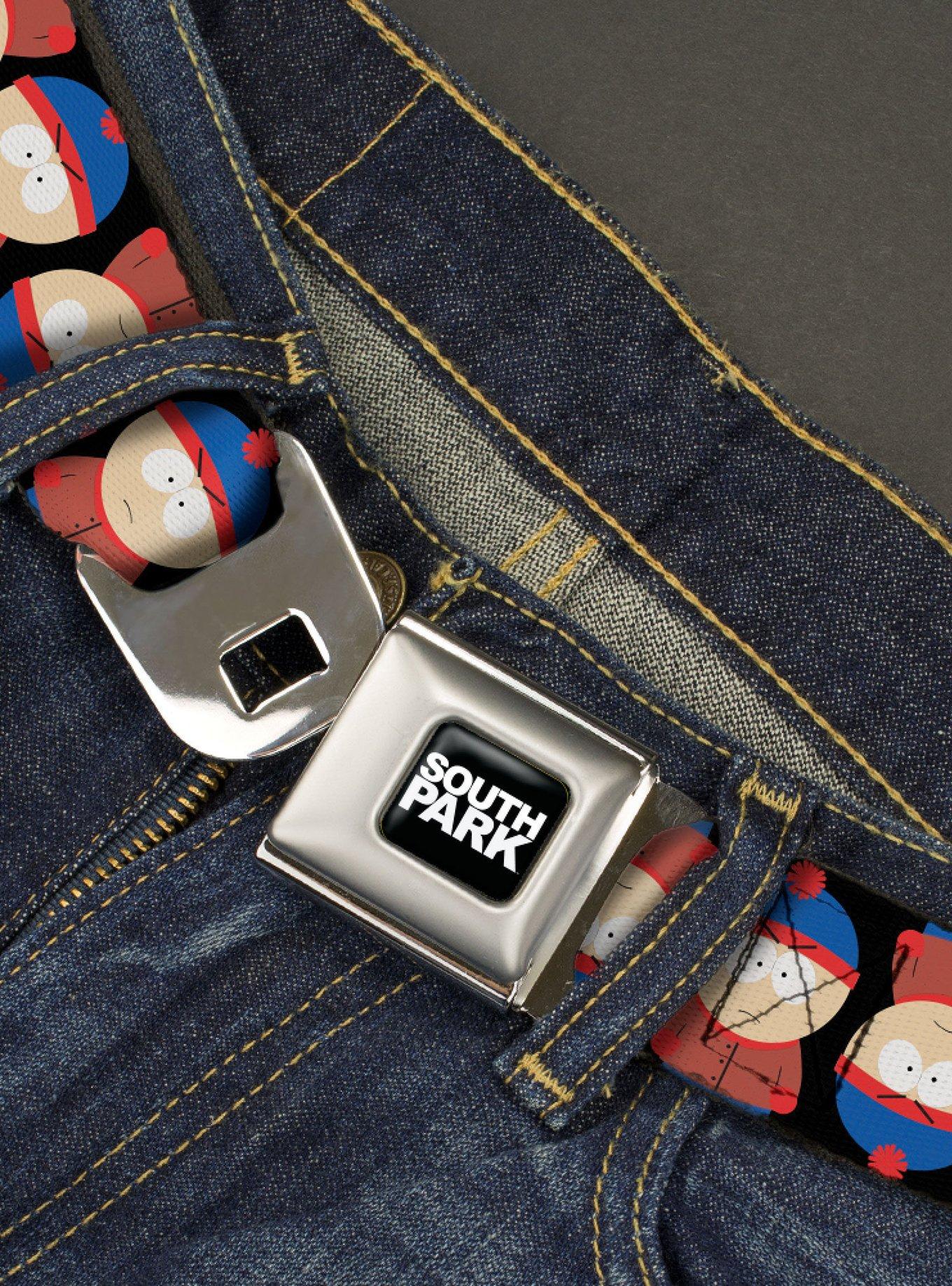 South Park Stan Flip Poses Youth Seatbelt Belt, , hi-res