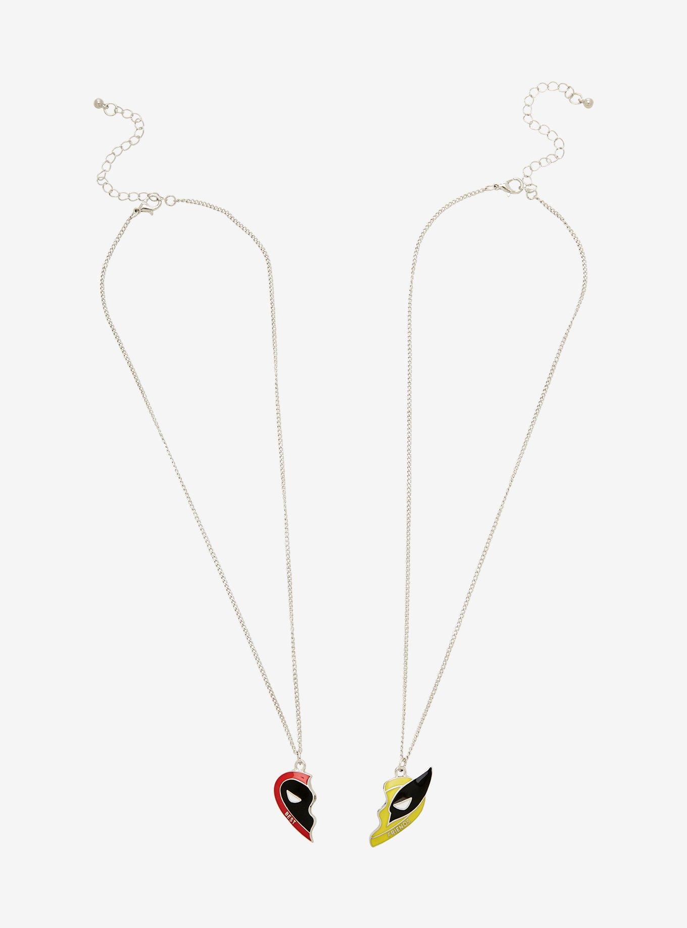 Her Universe Marvel Deadpool & Wolverine Bestie Necklace Set — BoxLunch Exclusive, , alternate