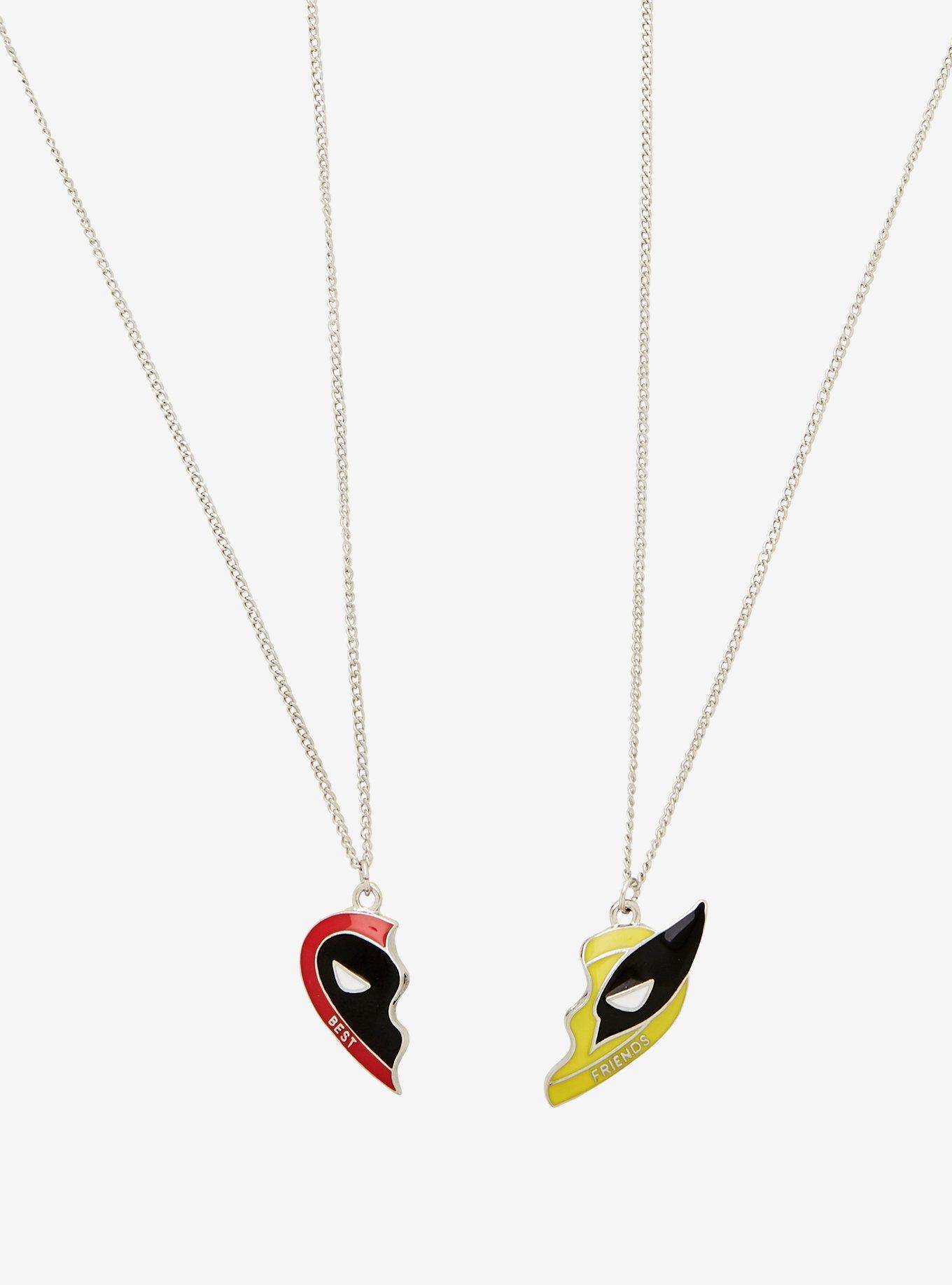 Her Universe Marvel Deadpool & Wolverine Bestie Necklace Set — BoxLunch Exclusive, , alternate