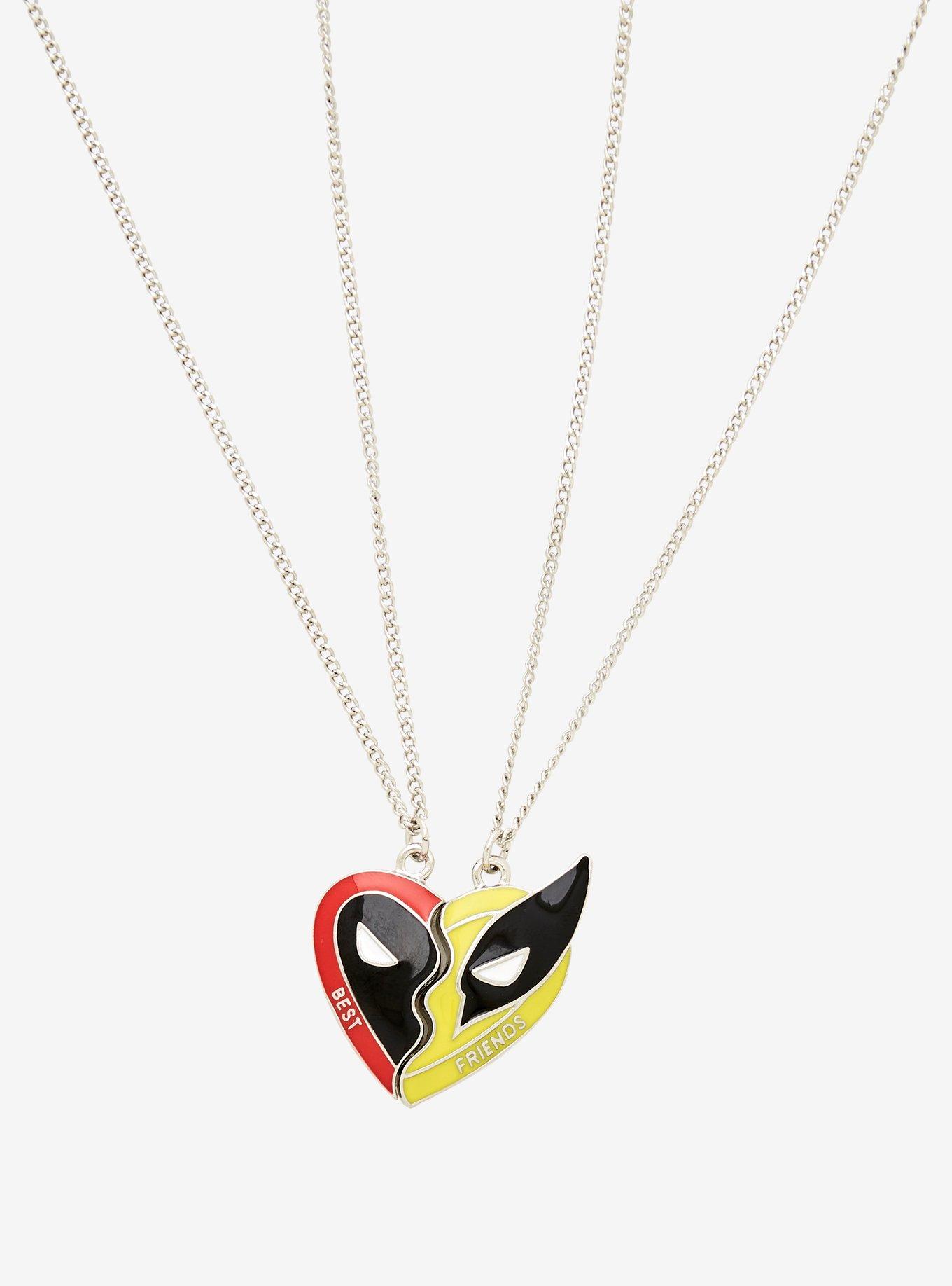 Her Universe Marvel Deadpool & Wolverine Bestie Necklace Set — BoxLunch Exclusive