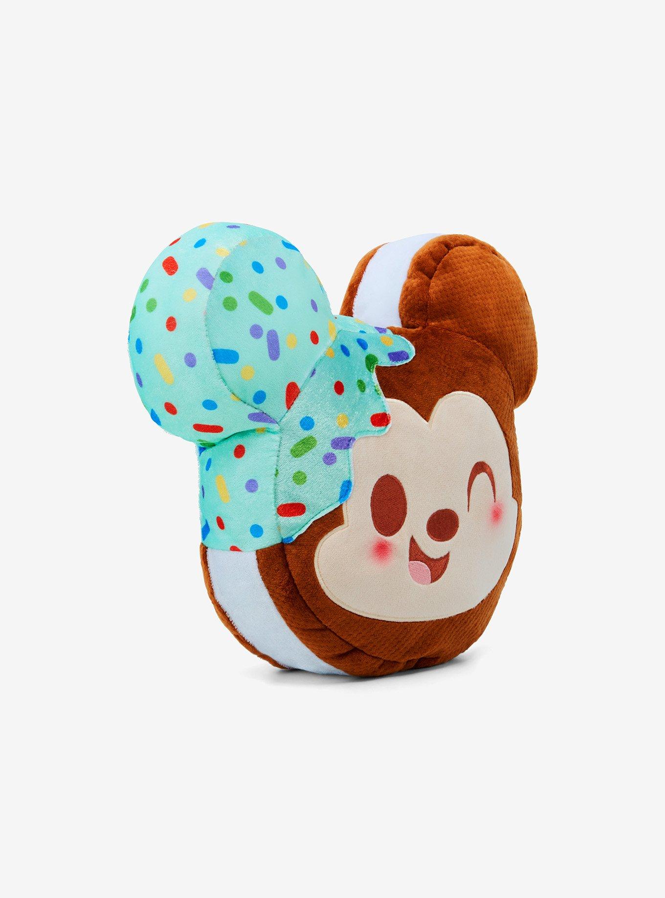 Munchlings Disney Mickey Mouse Mint Dipped Ice Cream Sandwich Squeeze-A-Munch Plush, , hi-res