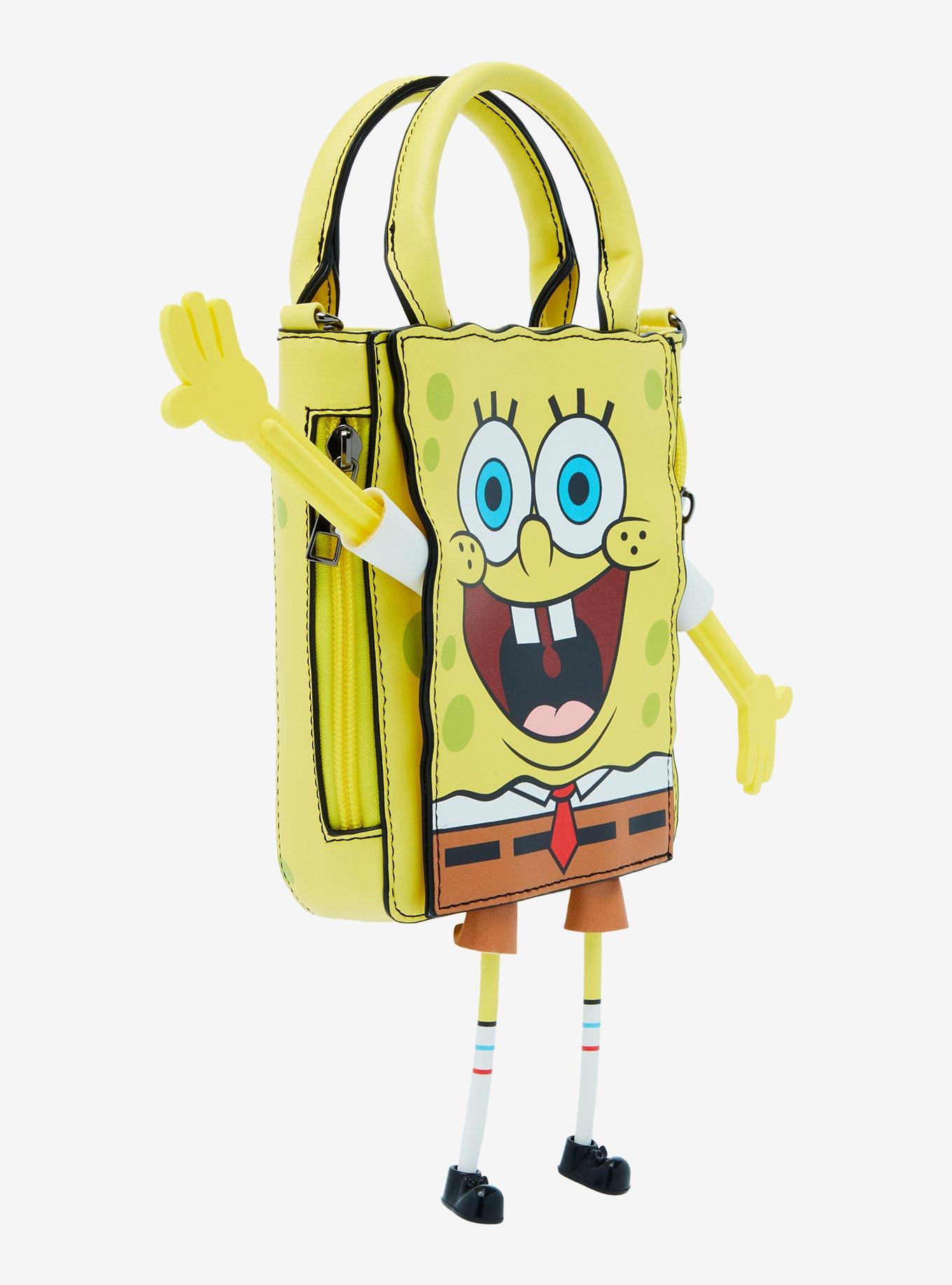 SpongeBob SquarePants Figural SpongeBob Crossbody Bag - BoxLunch Exclusive, , alternate