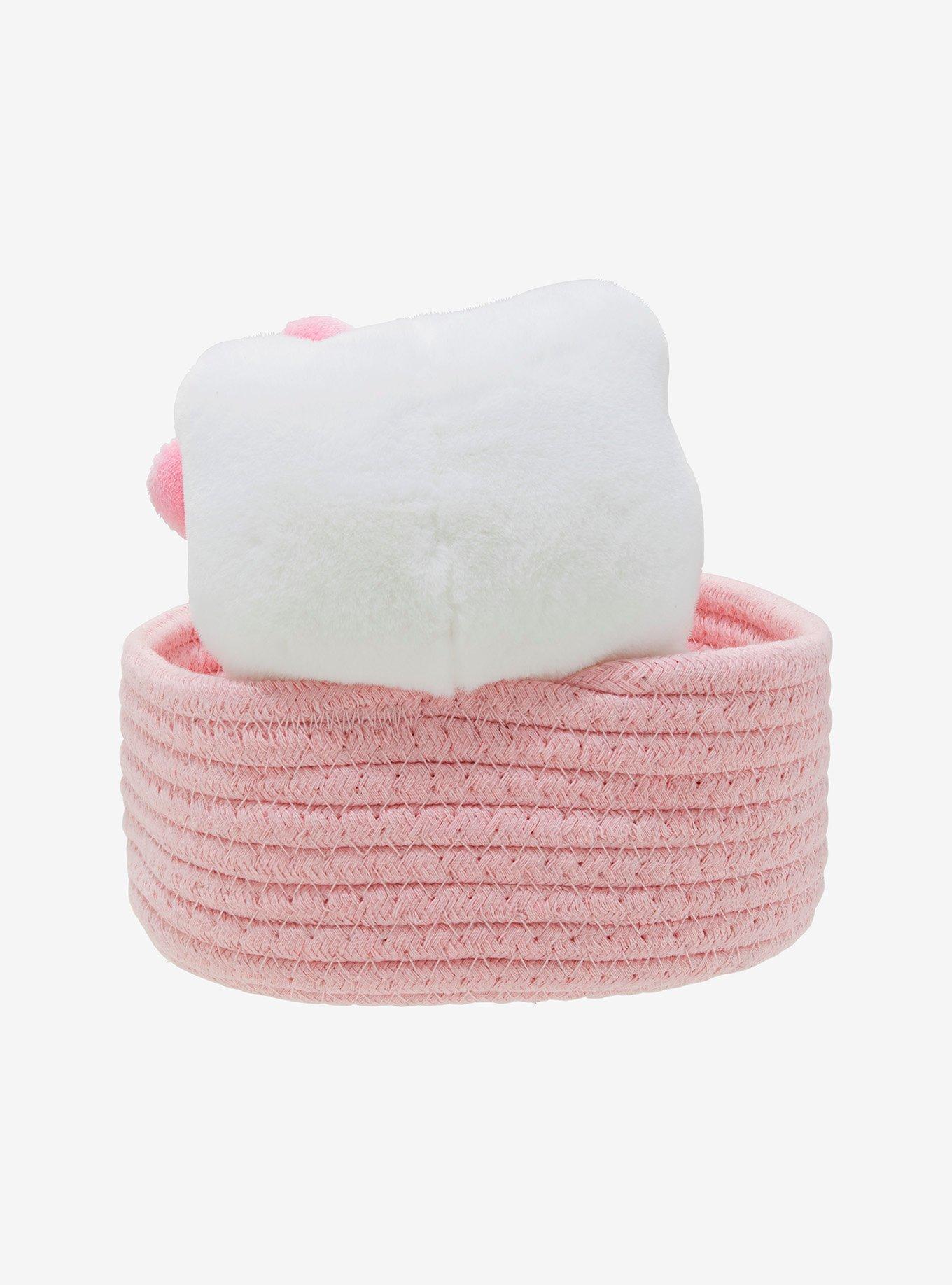 Hello Kitty Plush Basket, , alternate