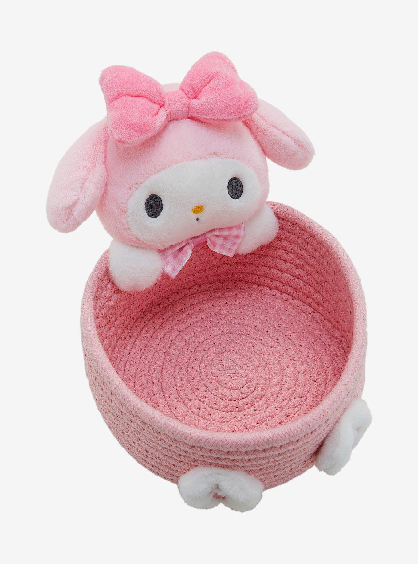 My Melody Plush Basket, , alternate