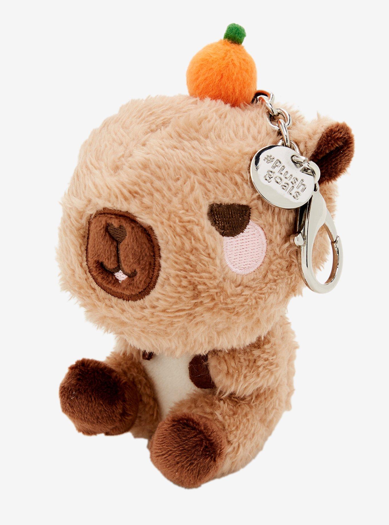 Capybara Plush Key Chain, , alternate