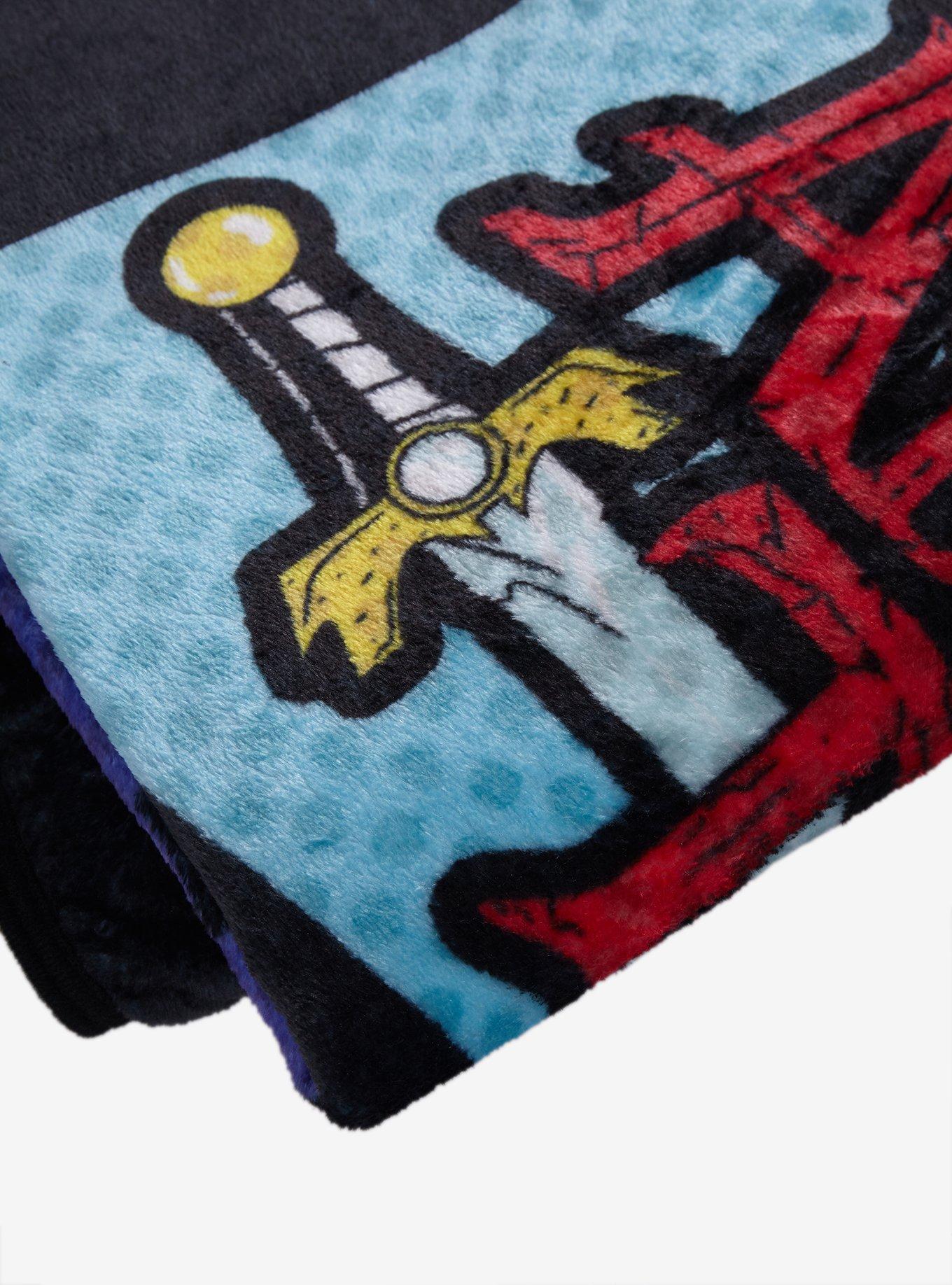 Adventure Time Comic Pop Art Throw Blanket, , alternate