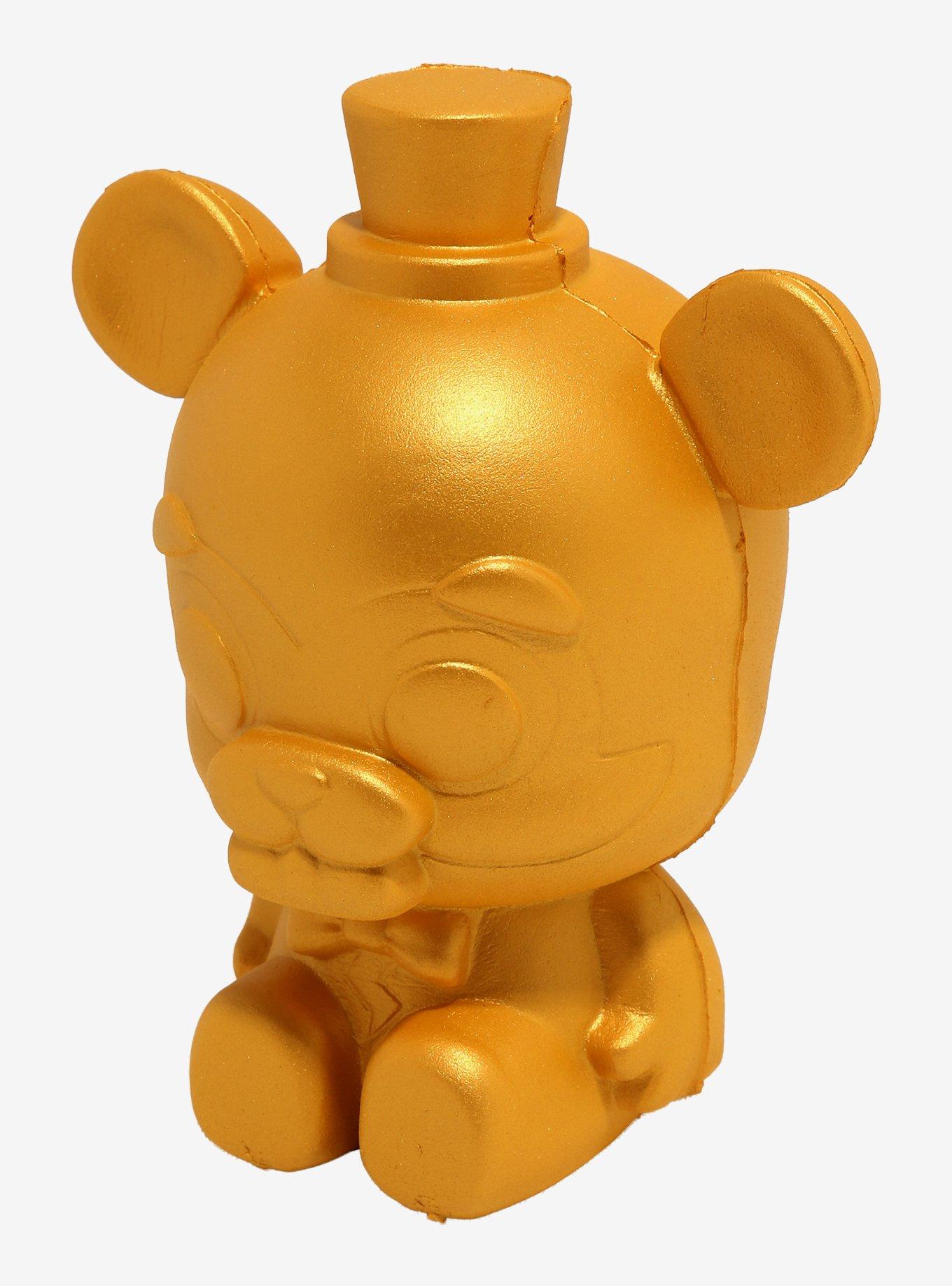 Five Nights At Freddy's Chibi Freddy Gold Squishy Toy, , alternate