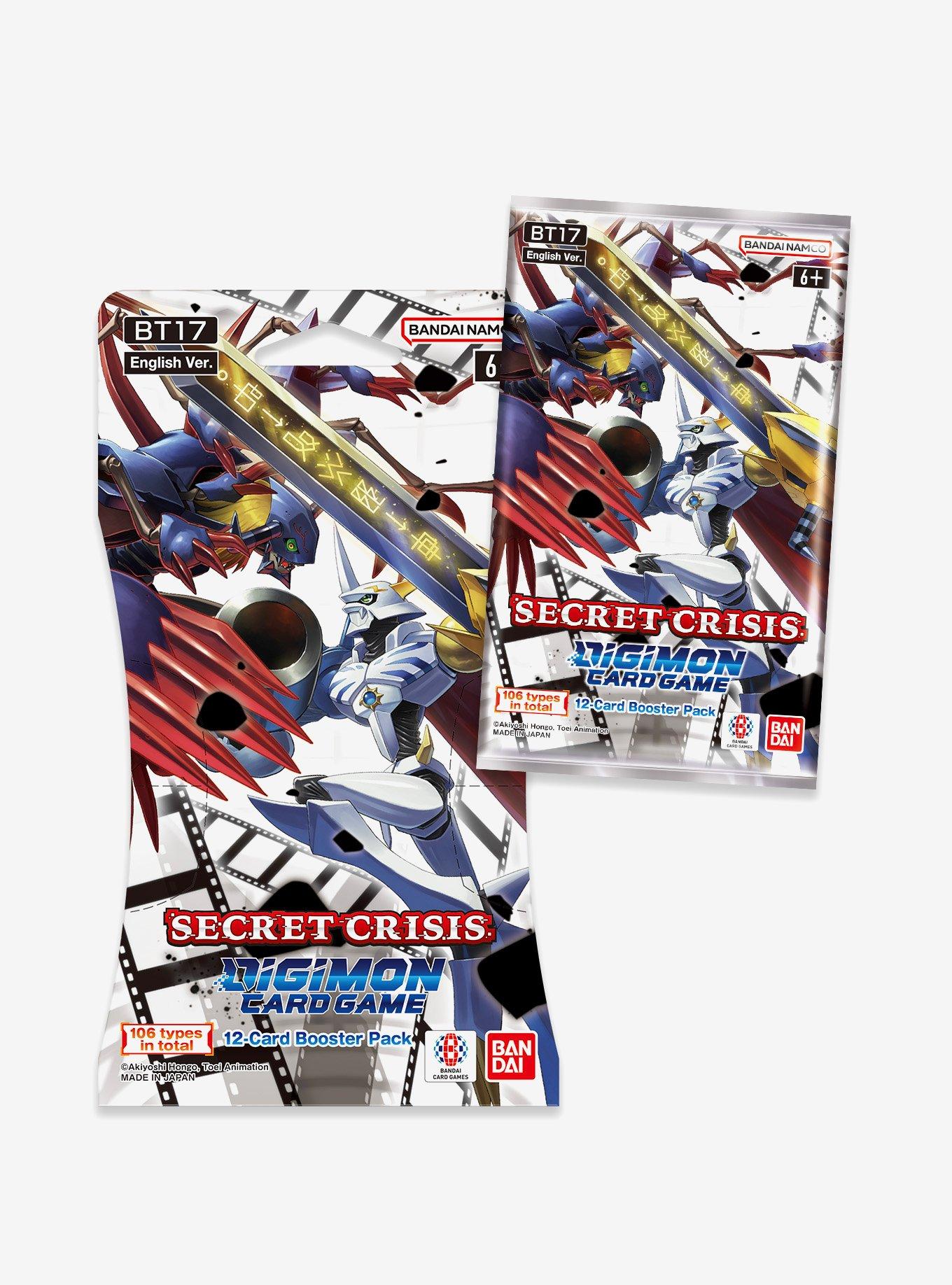 Digimon Secret Crisis Booster Pack