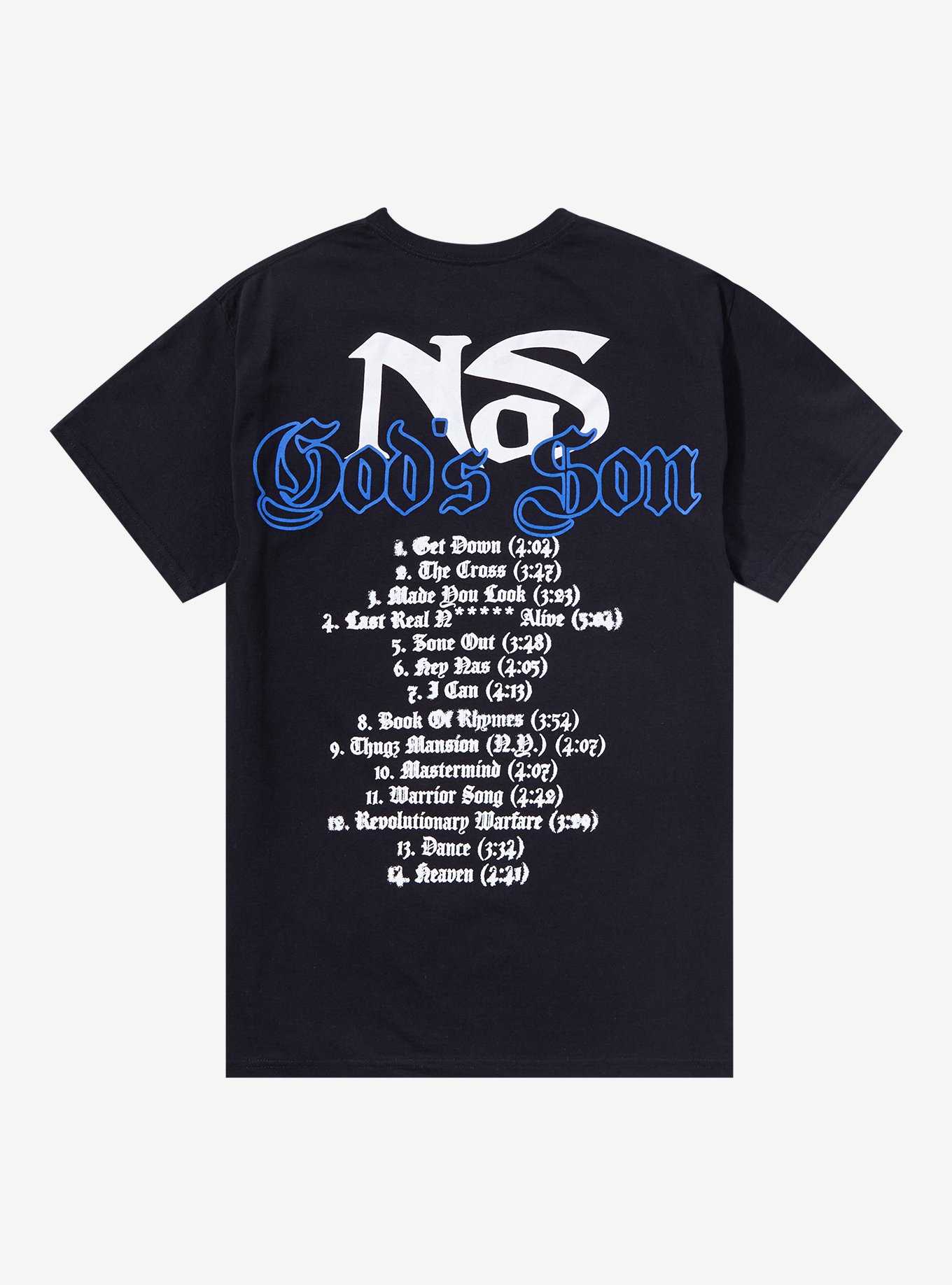 Nas God's Son Tracklist T-Shirt, , hi-res
