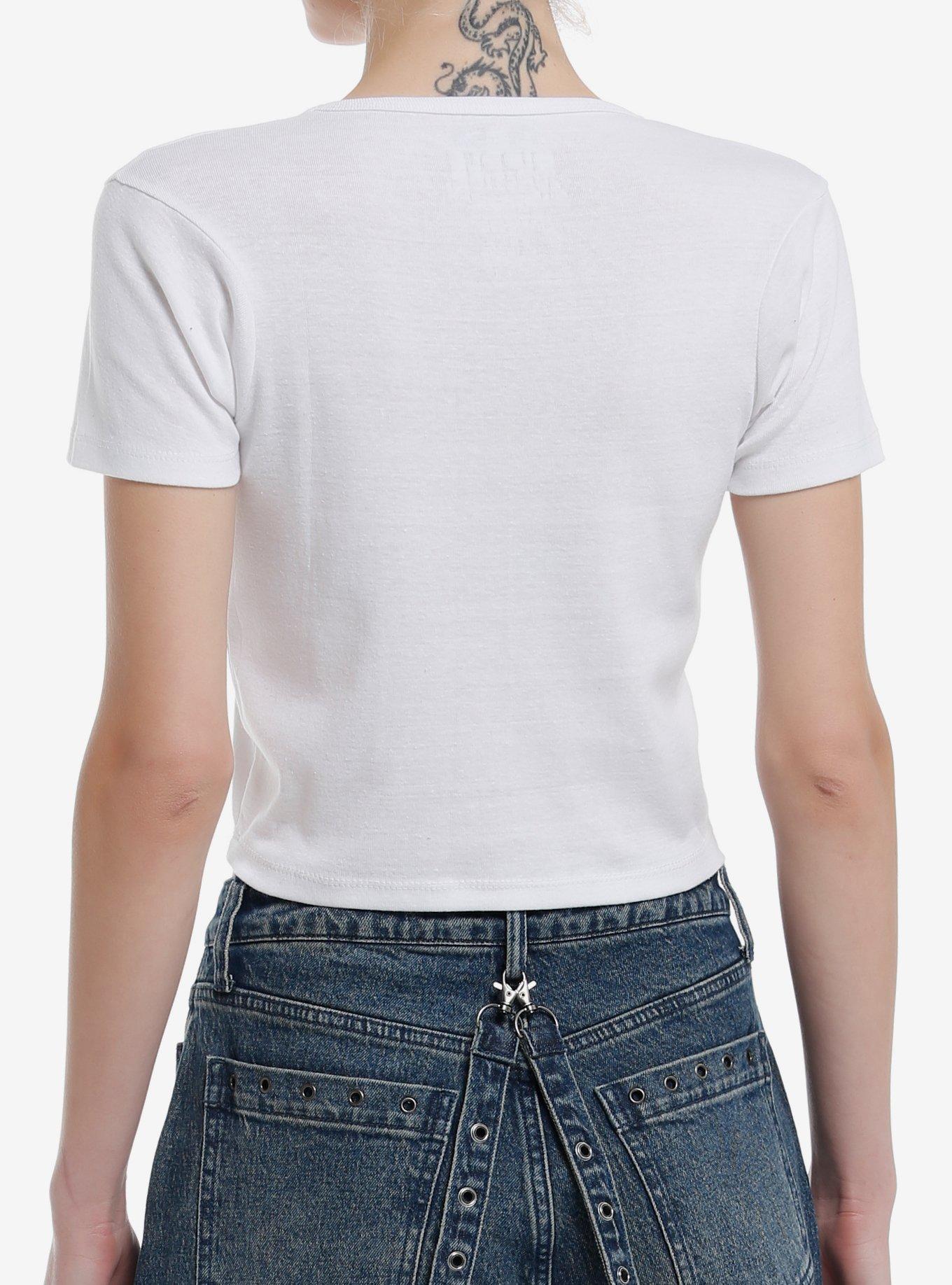 Gay Gasp Unicorn Crop T-Shirt, MULTI, alternate