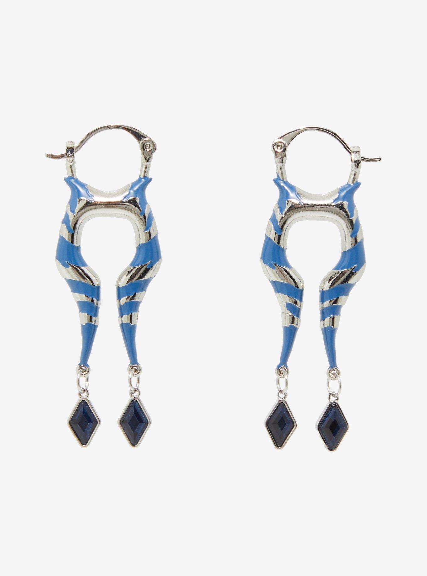 Her Universe Star Wars Ahsoka Tano Lekku Drop Earrings Her Universe Exclusive, , alternate