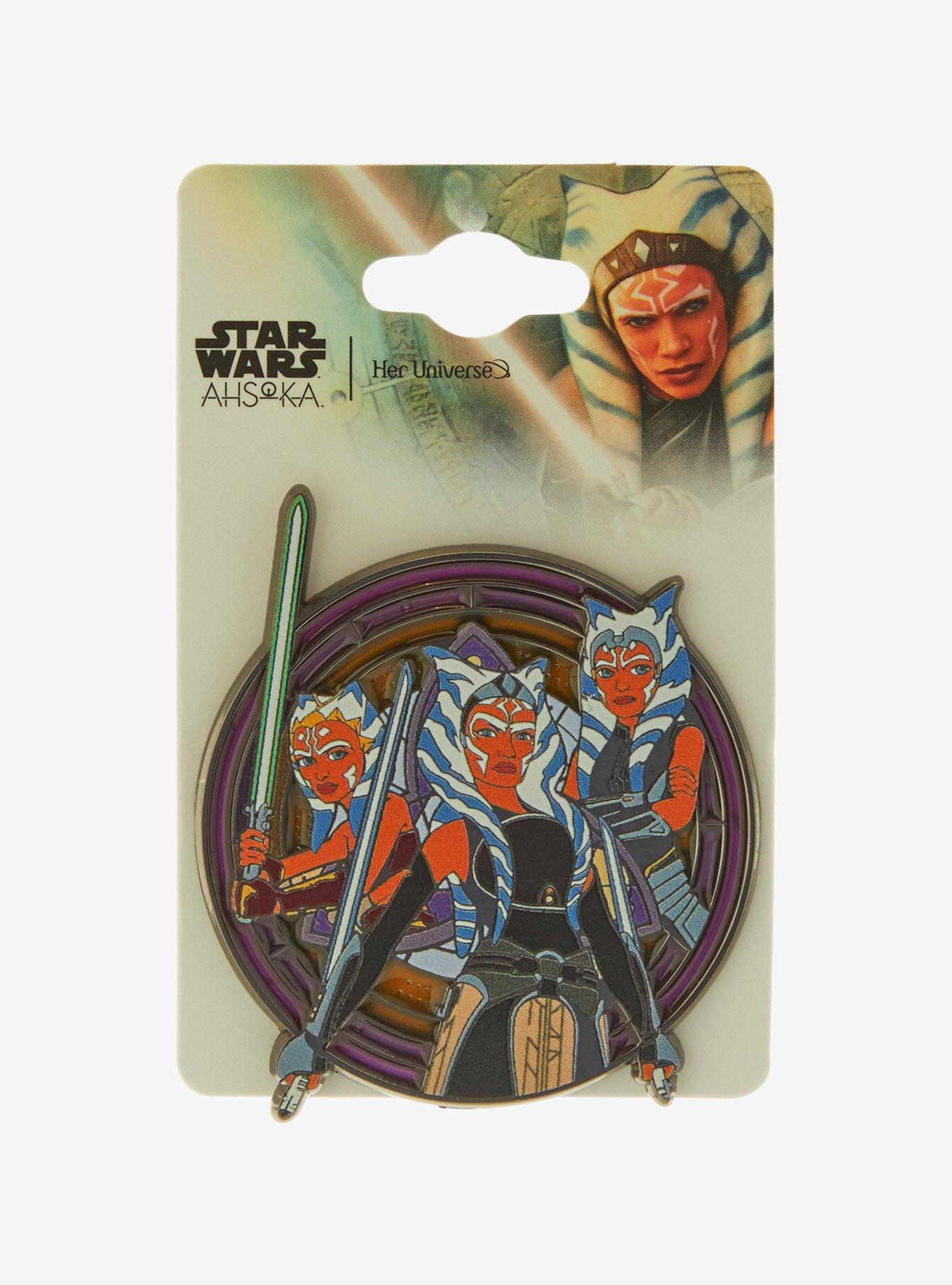 Her Universe Star Wars Ahsoka Tano Collage Pin Her Universe Exclusive, , alternate