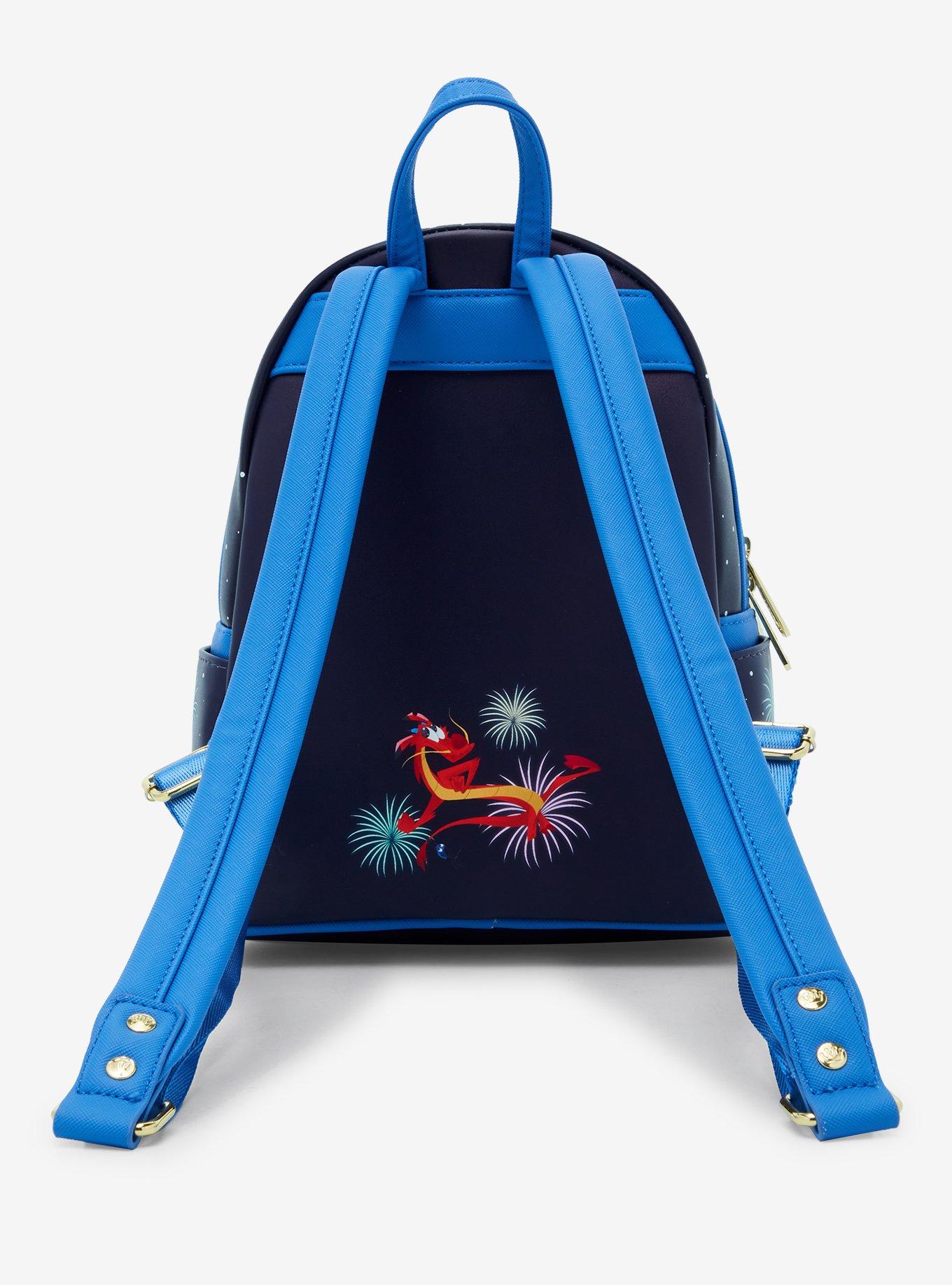 Loungefly Disney Mulan Fireworks Glow-in-the-Dark Mini Backpack - BoxLunch Exclusive, , alternate